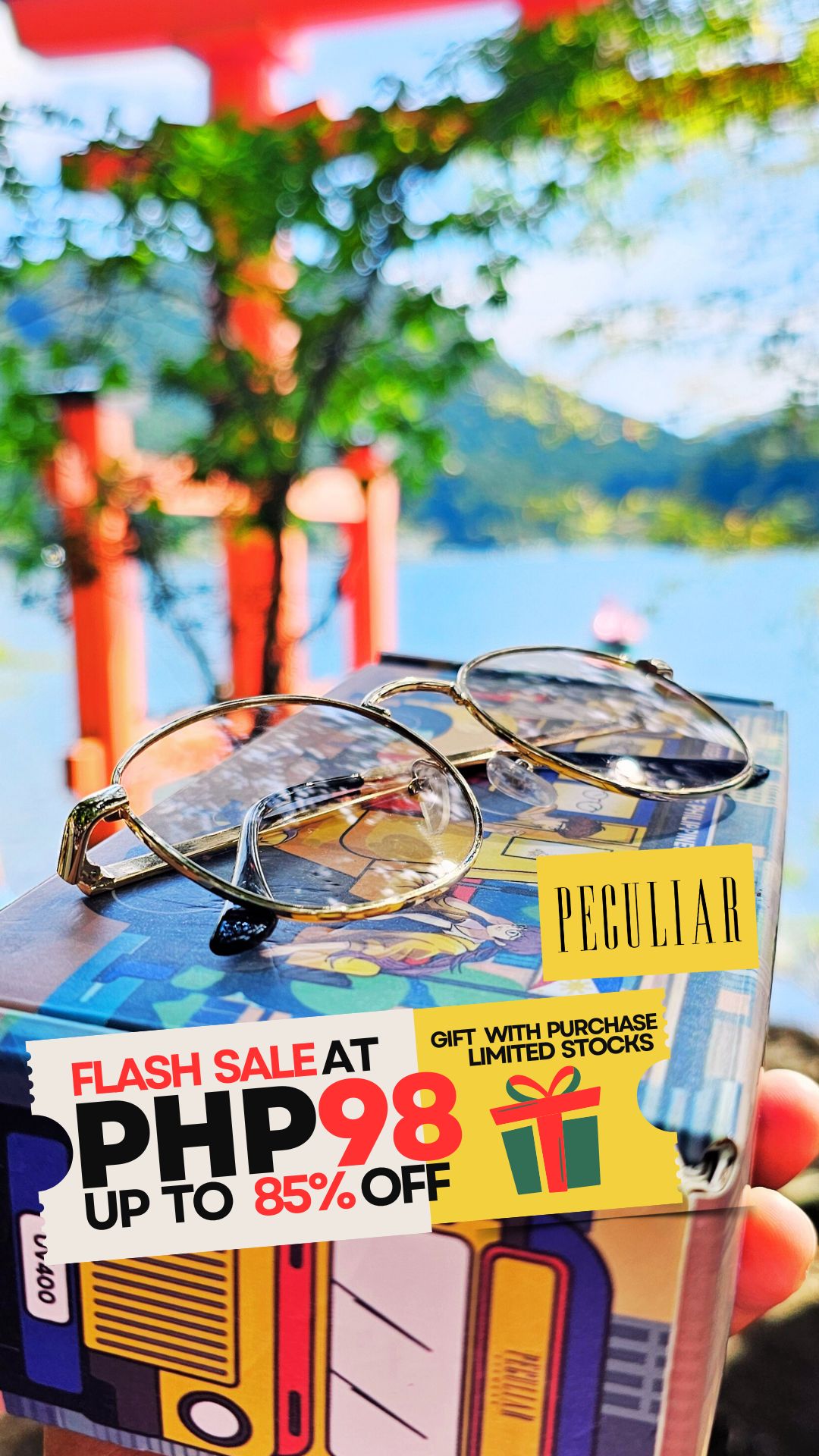Peculiar Eyewear Facebook ad