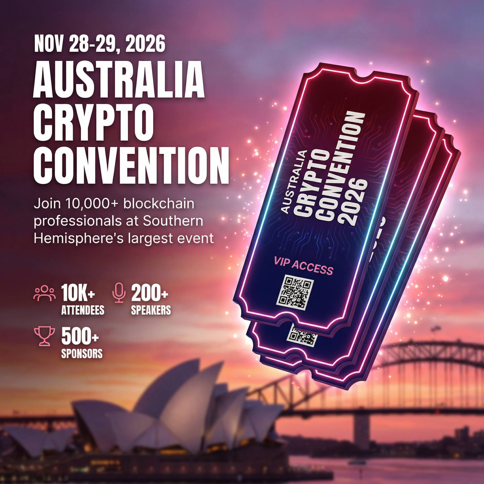 Token2049 2026 Facebook ad: Australia Crypto Convention 2026