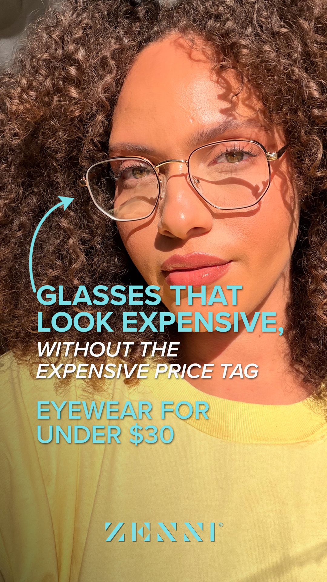 Zenni Optical Facebook ad