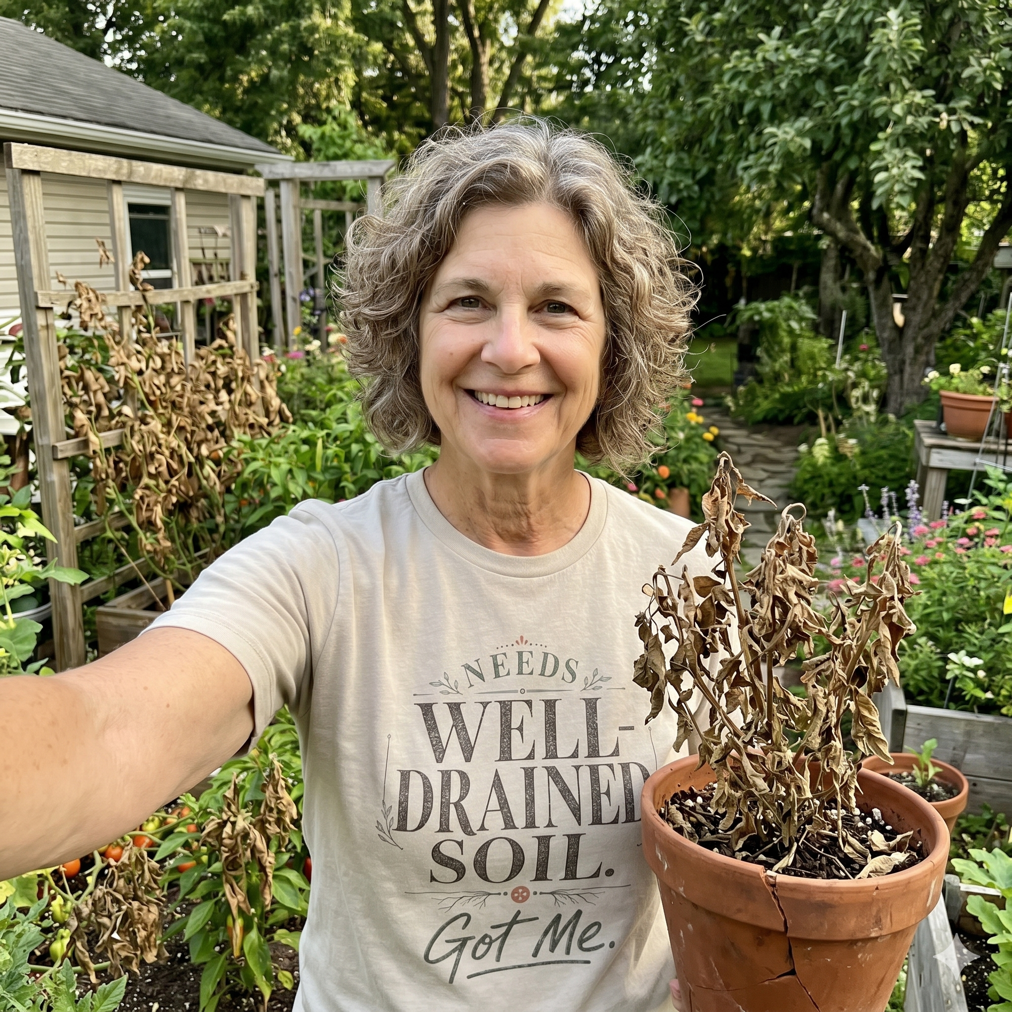 Dead plant society Facebook ad