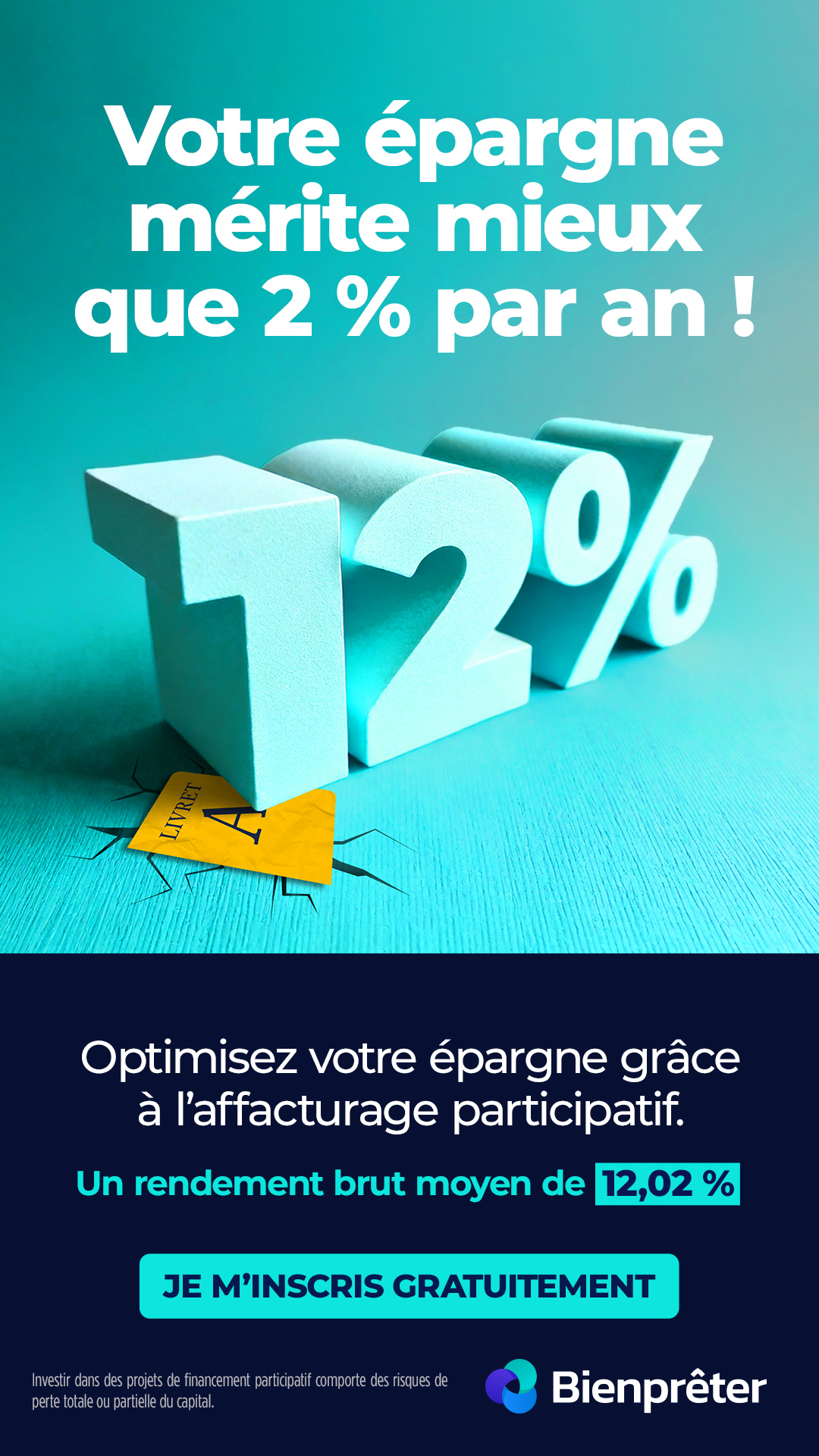Bienprêter.com Facebook ad from May 5, 2026