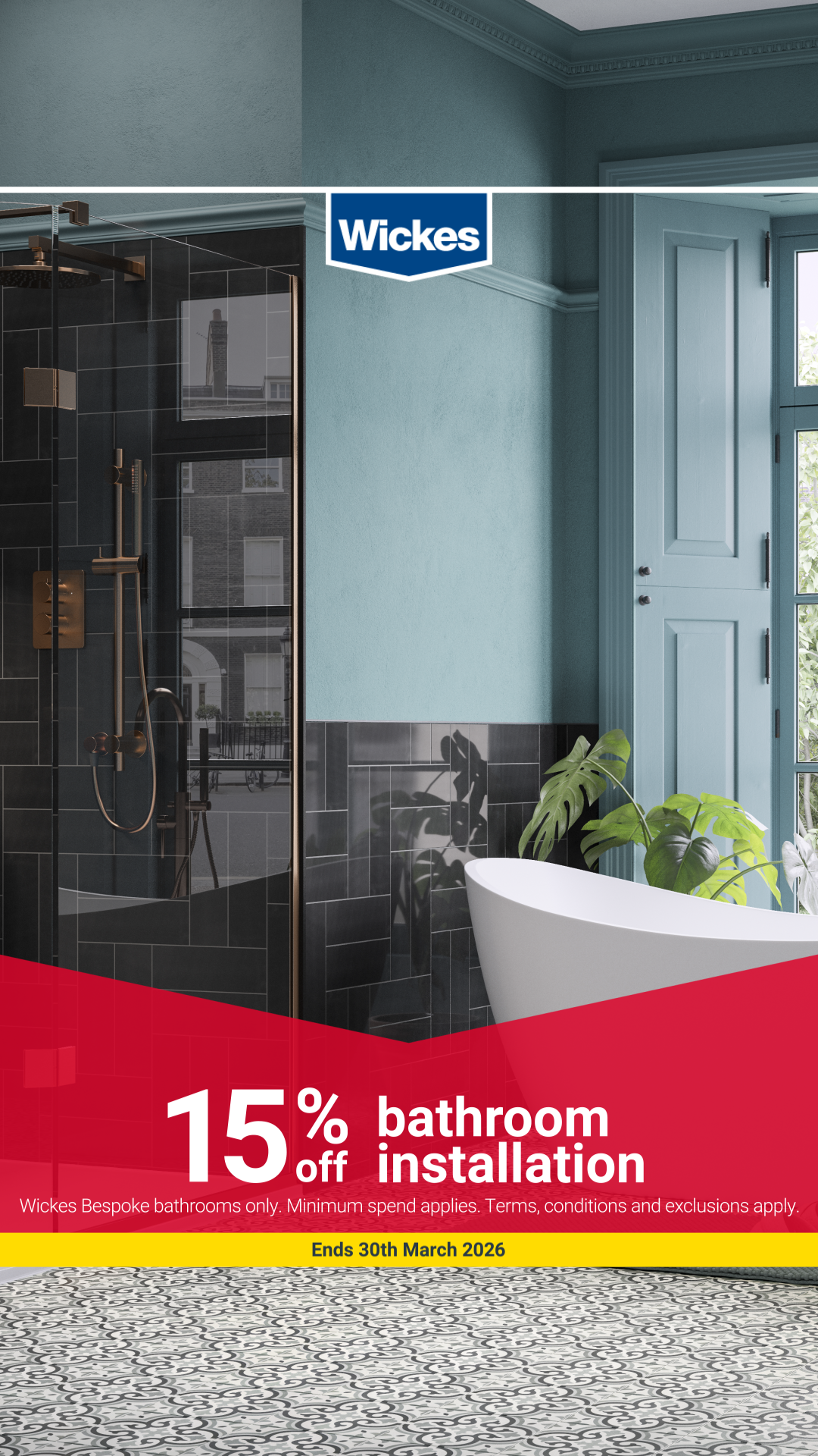 Wickes Facebook ad from Mar 10, 2026