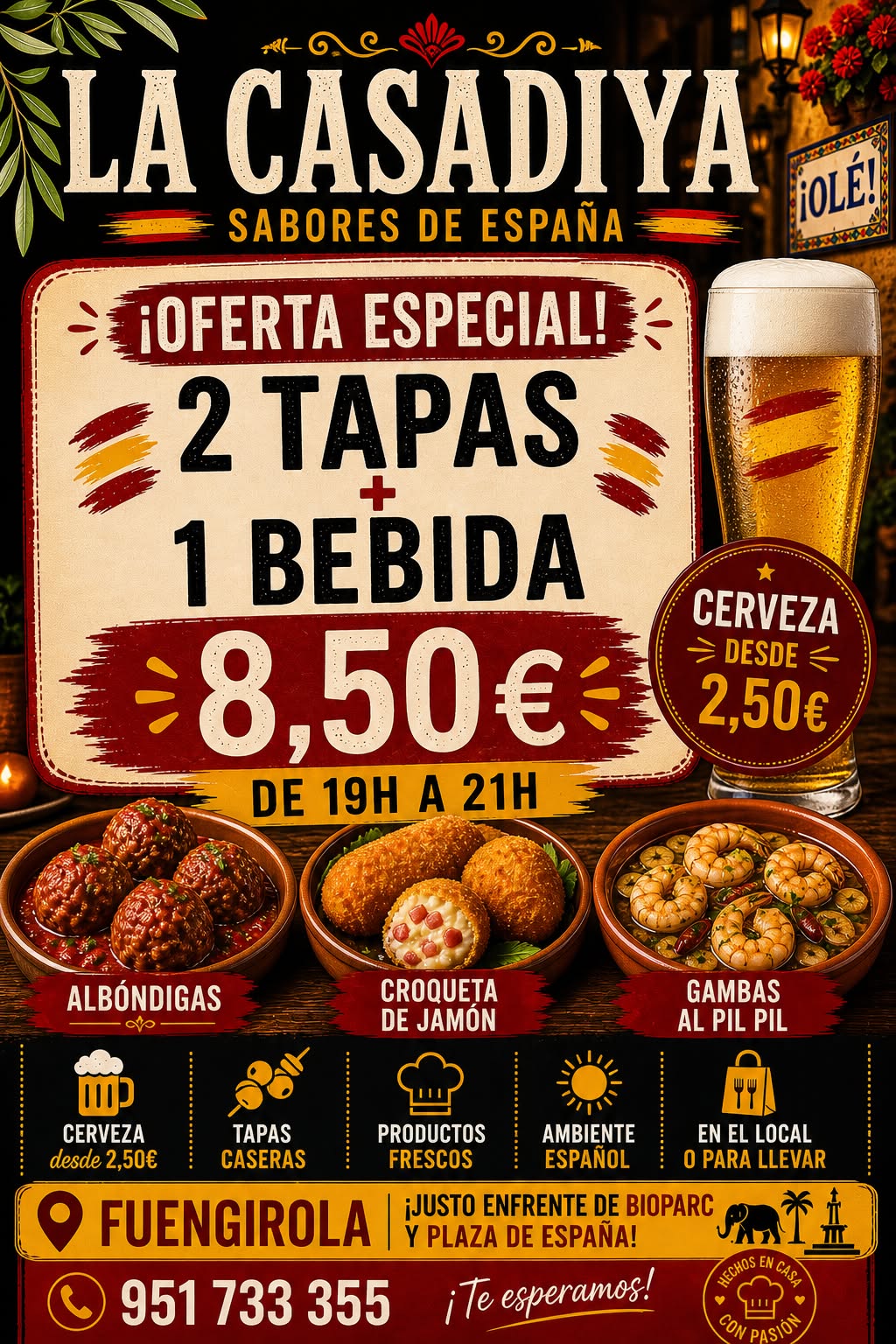 Power IT Consulting Facebook ad: La Casadiya Fuengirola