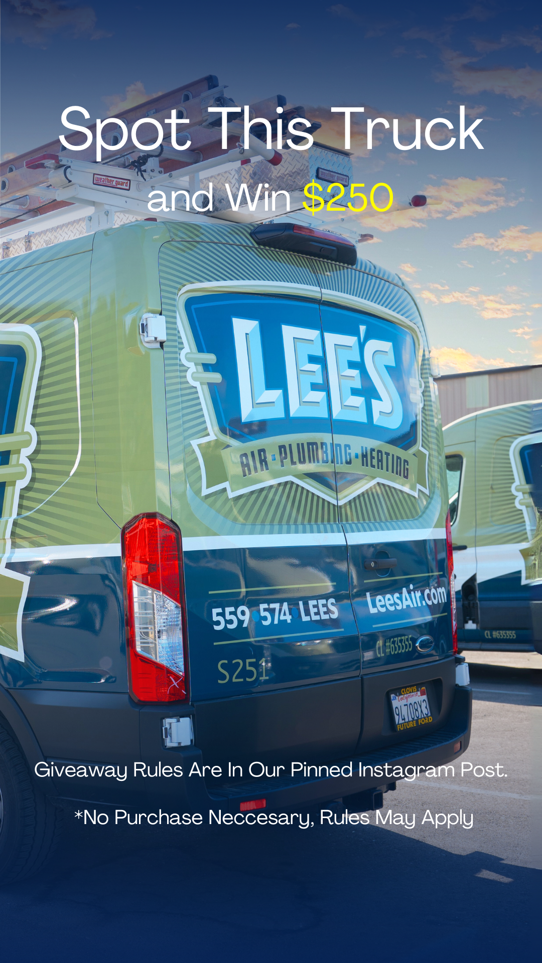 Lee's Air, Plumbing, Heating, & Roofing Facebook ad