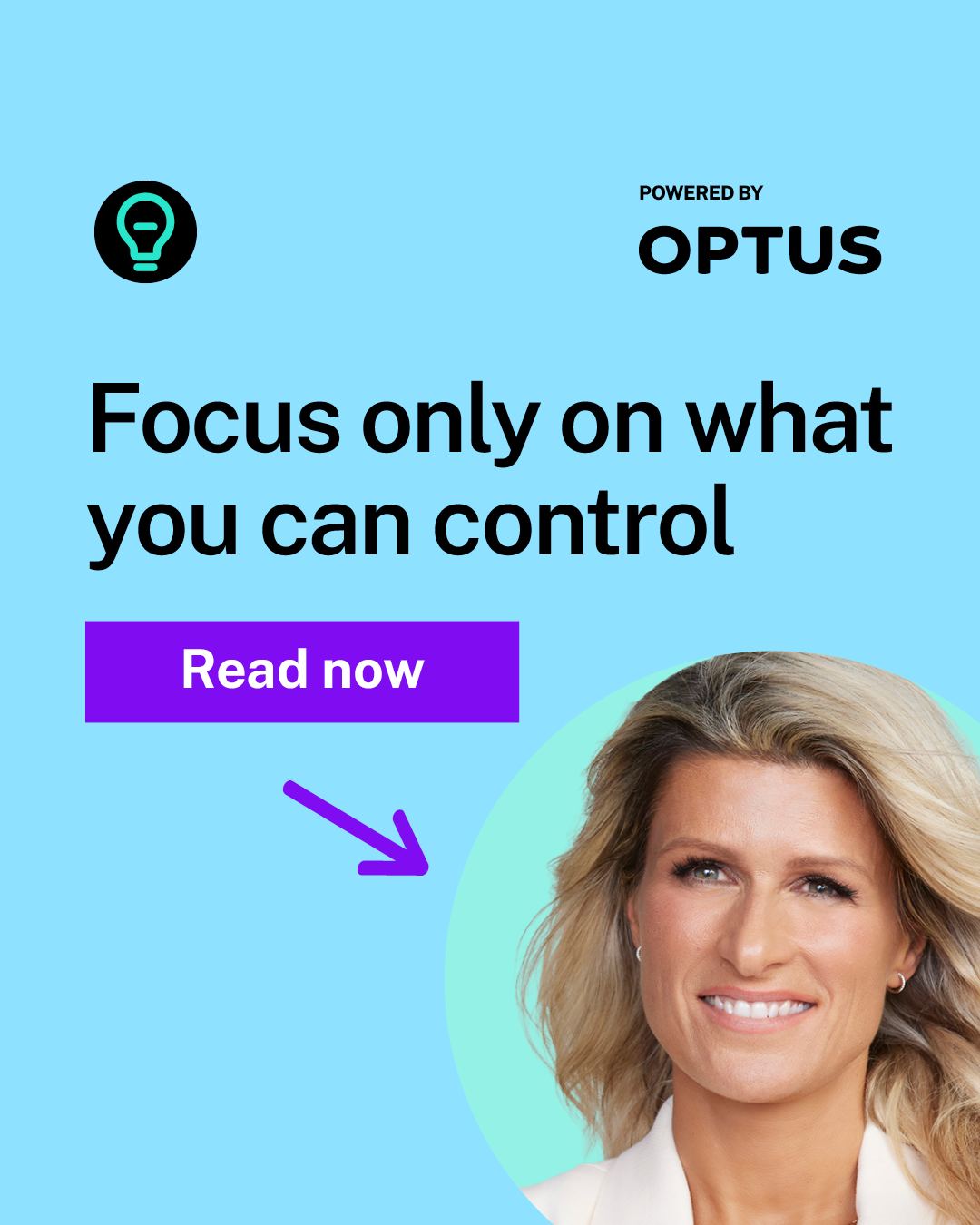 Optus Business Facebook ad