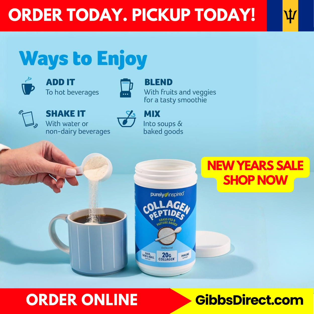 Gibbs Direct - Barbados Facebook ad