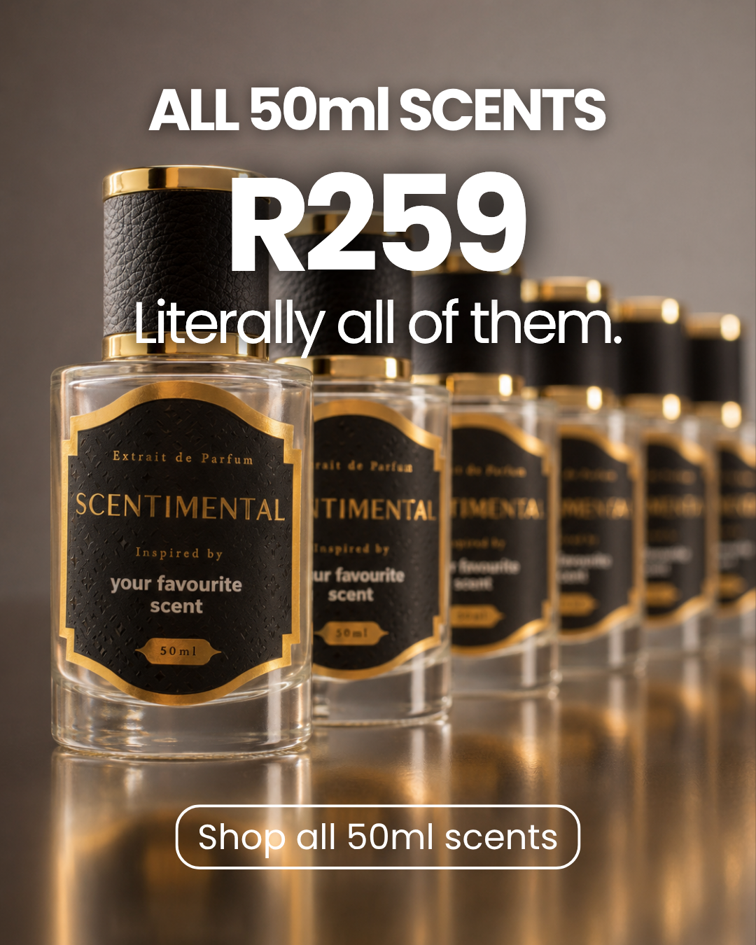 Scentimental Facebook ad: Buy NOW, PAY LATER