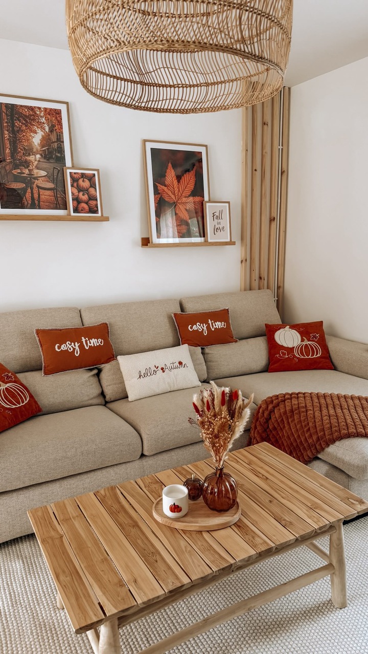 Gallerix Facebook ad: L’automne s’installe doucement à la maison
