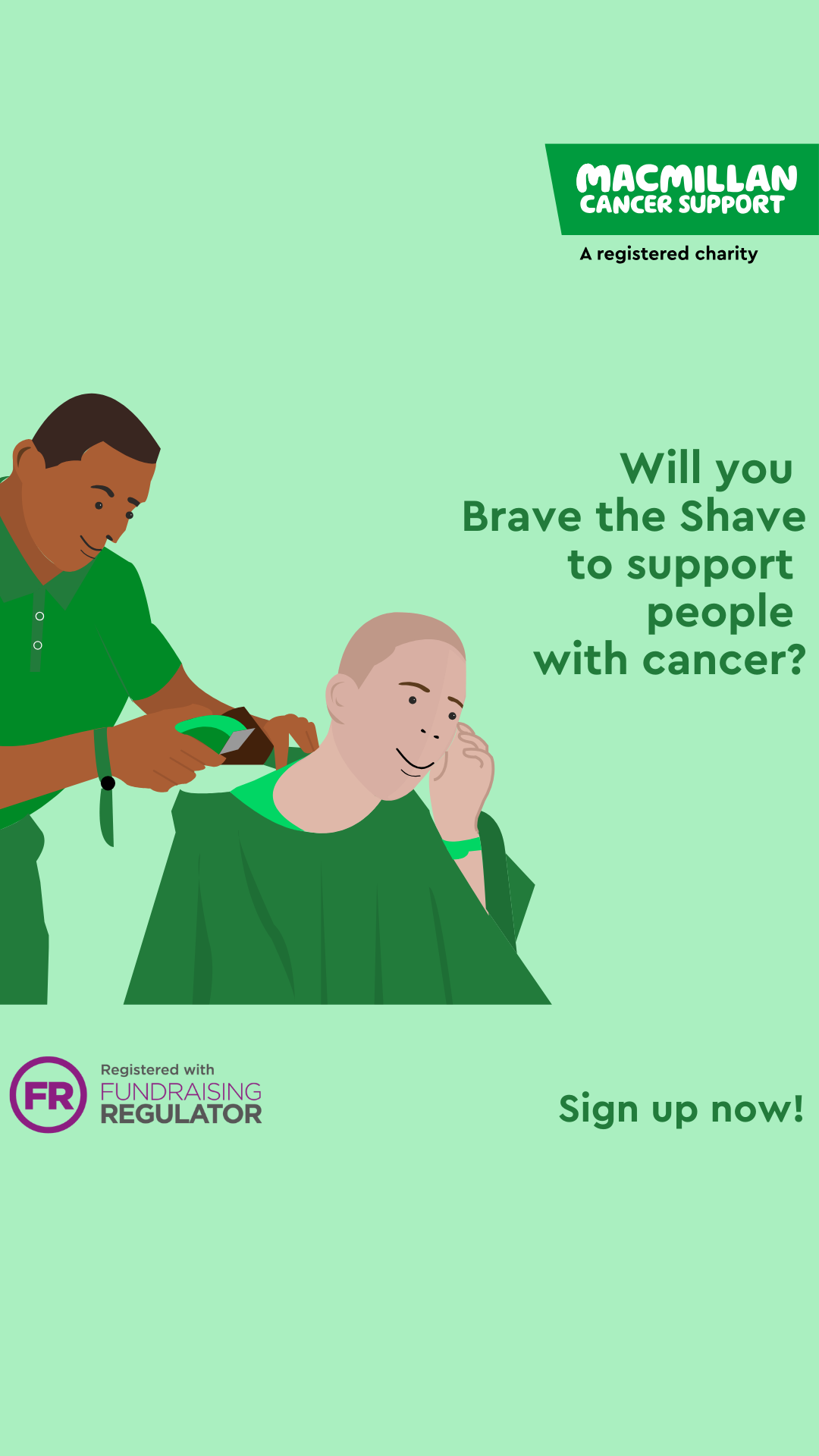 Macmillan Cancer Support Facebook ad
