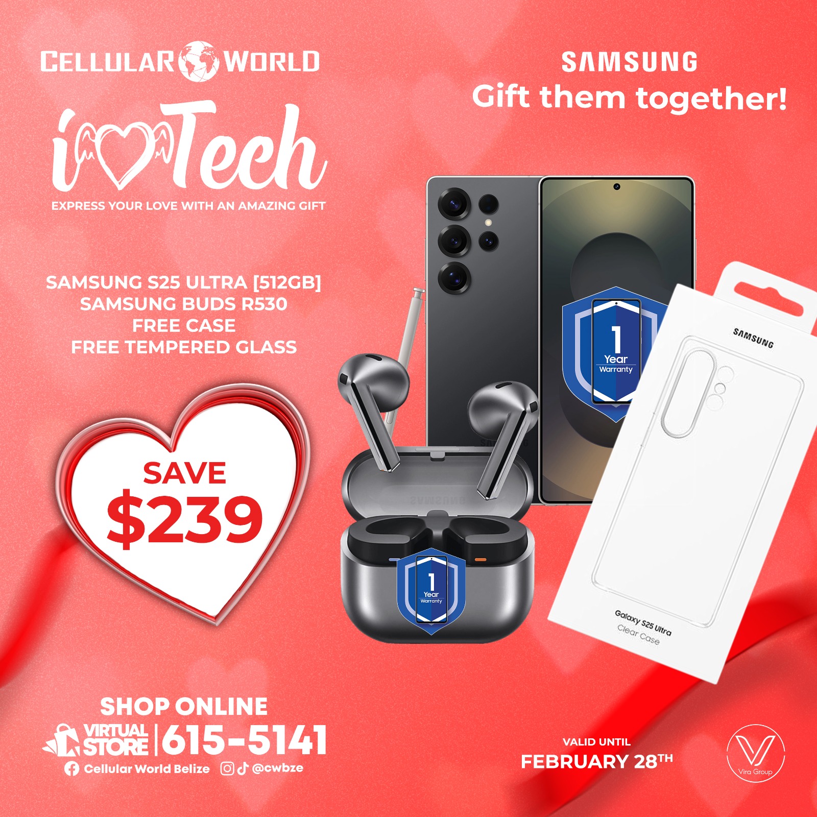 Cellular World Belize Facebook ad