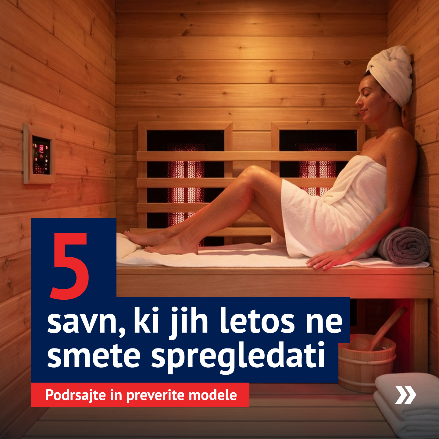 Inpos Facebook ad: 5 savn. In 5 dobrih razlogov za nakup