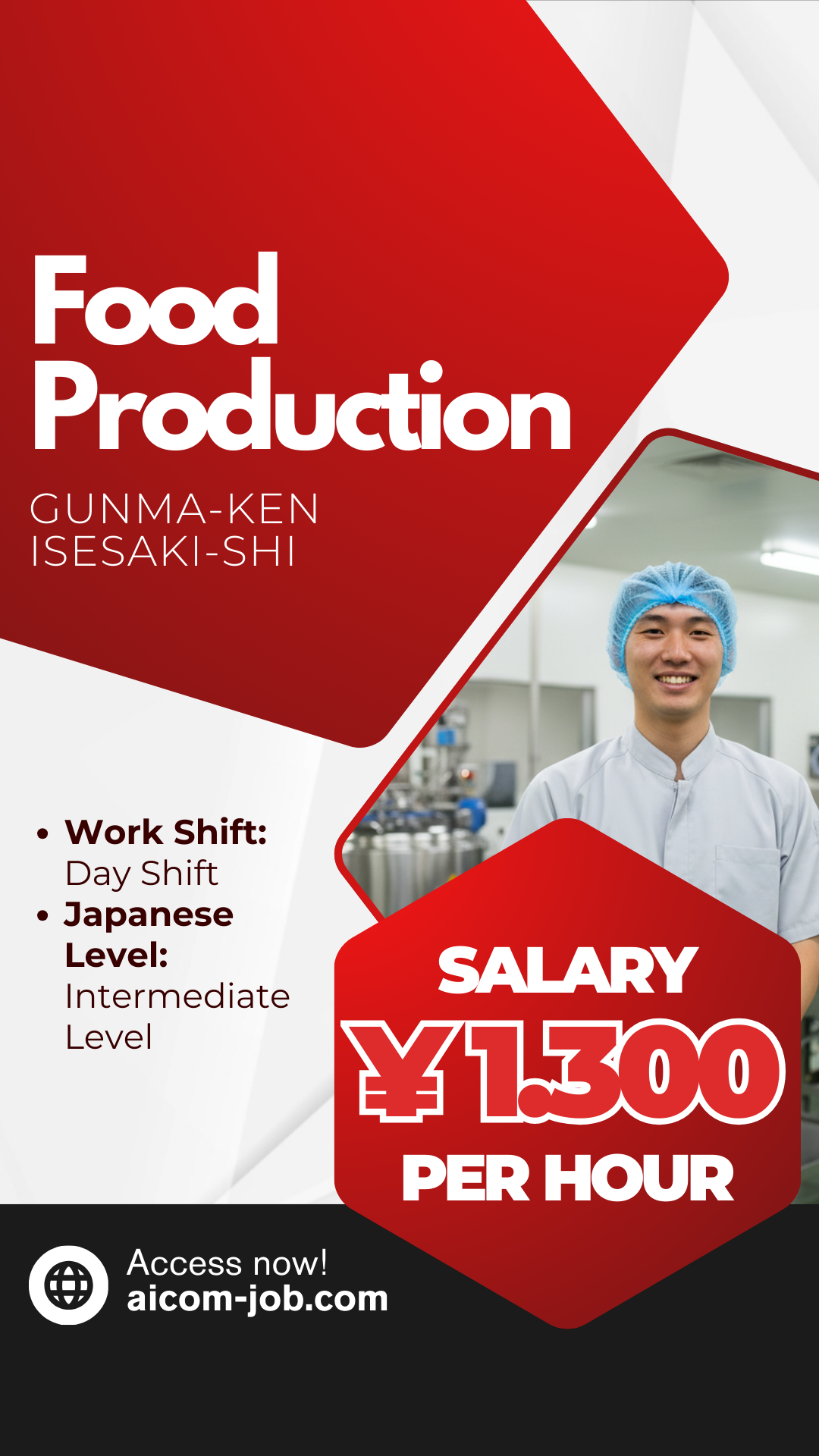 Aicom Job Facebook ad