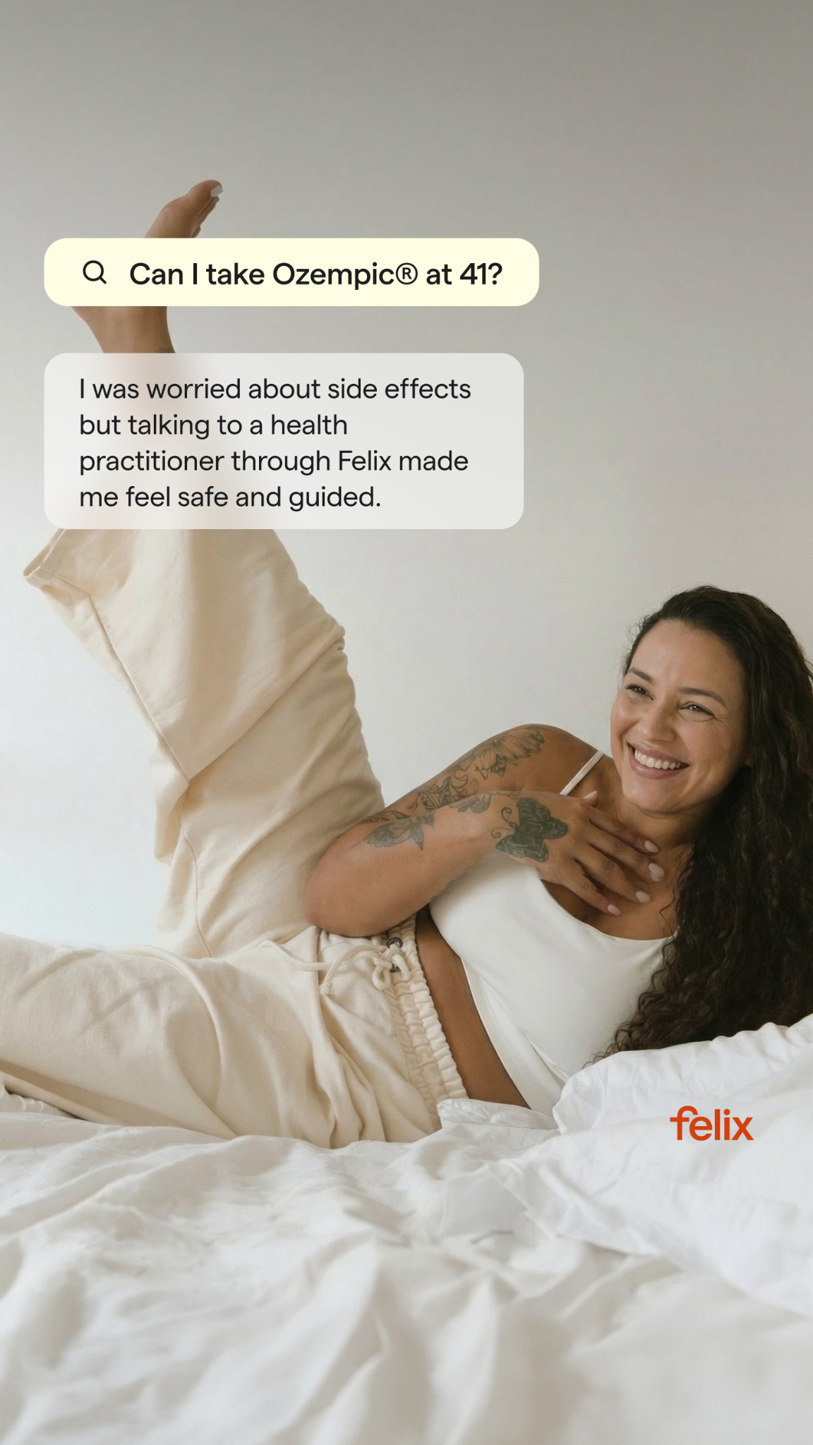 Felix Health Facebook ad