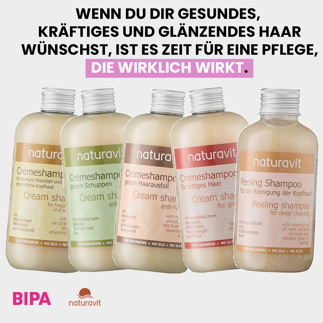 Naturavit EU Facebook ad: Eine Haarwachstumsroutine, die wirklich funktioniert