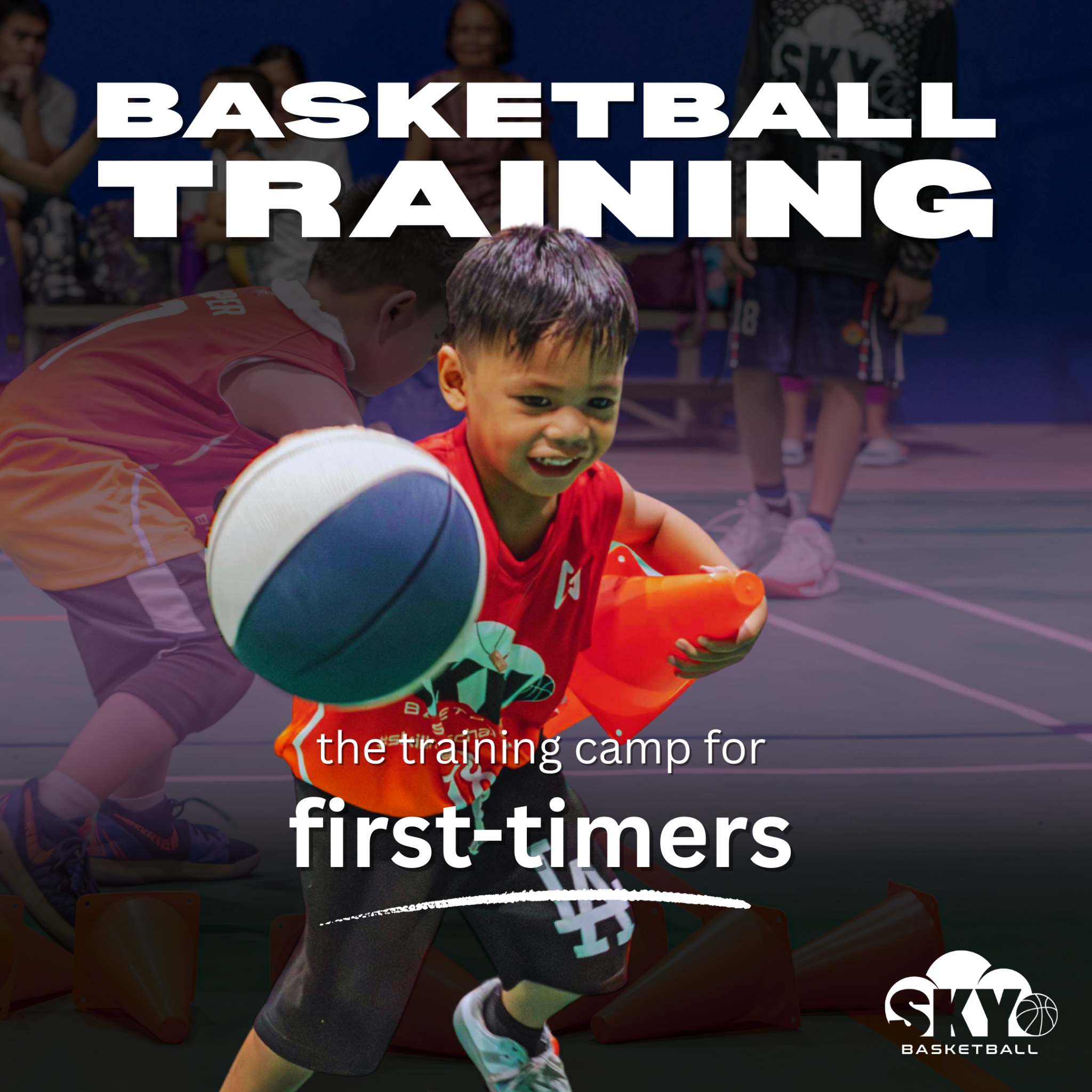 Sky Basketball Club Facebook ad: Introduce Your Kids to Basketball