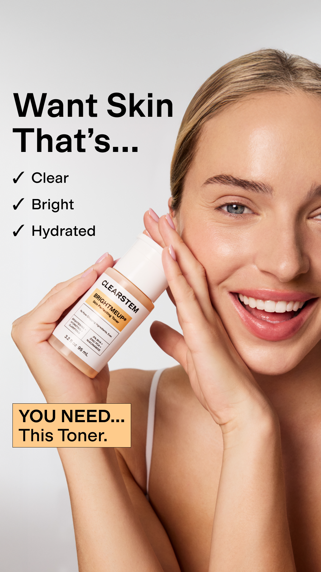 CLEARSTEM Skincare Facebook ad