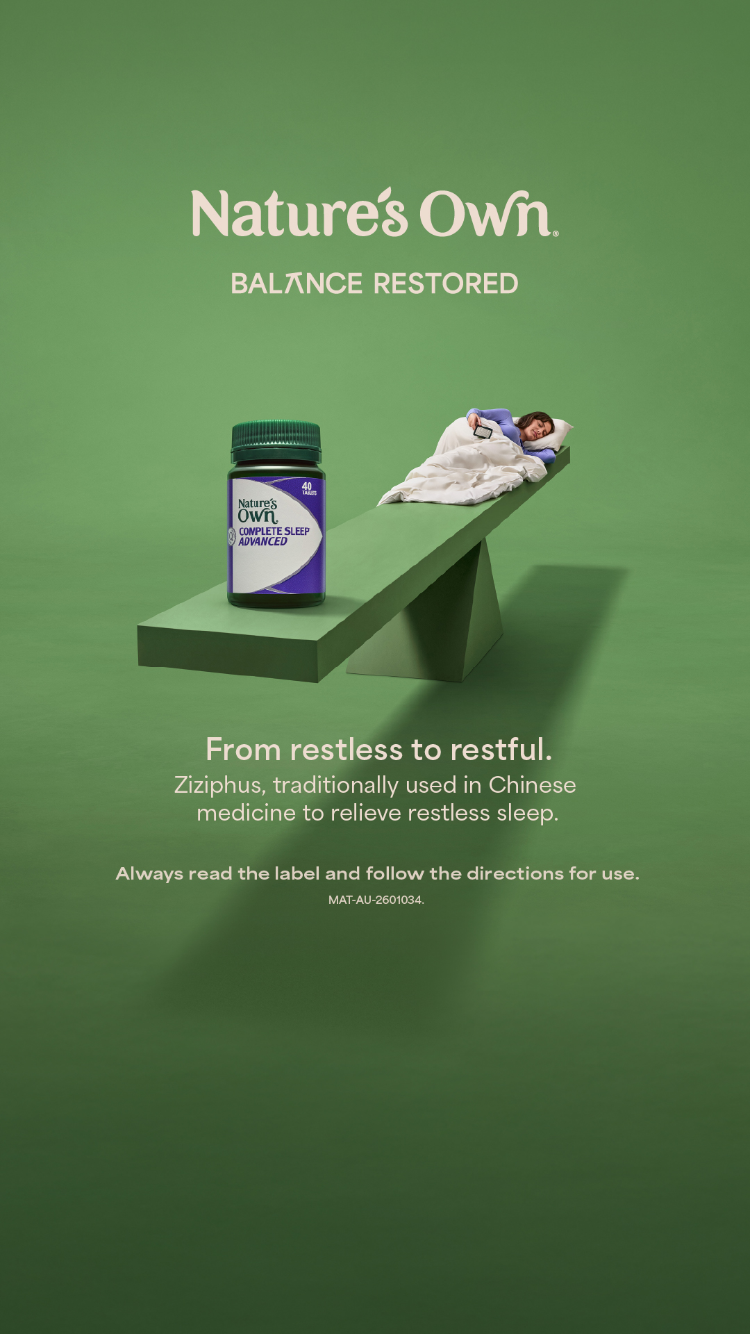 Nature's Own Australia Facebook ad