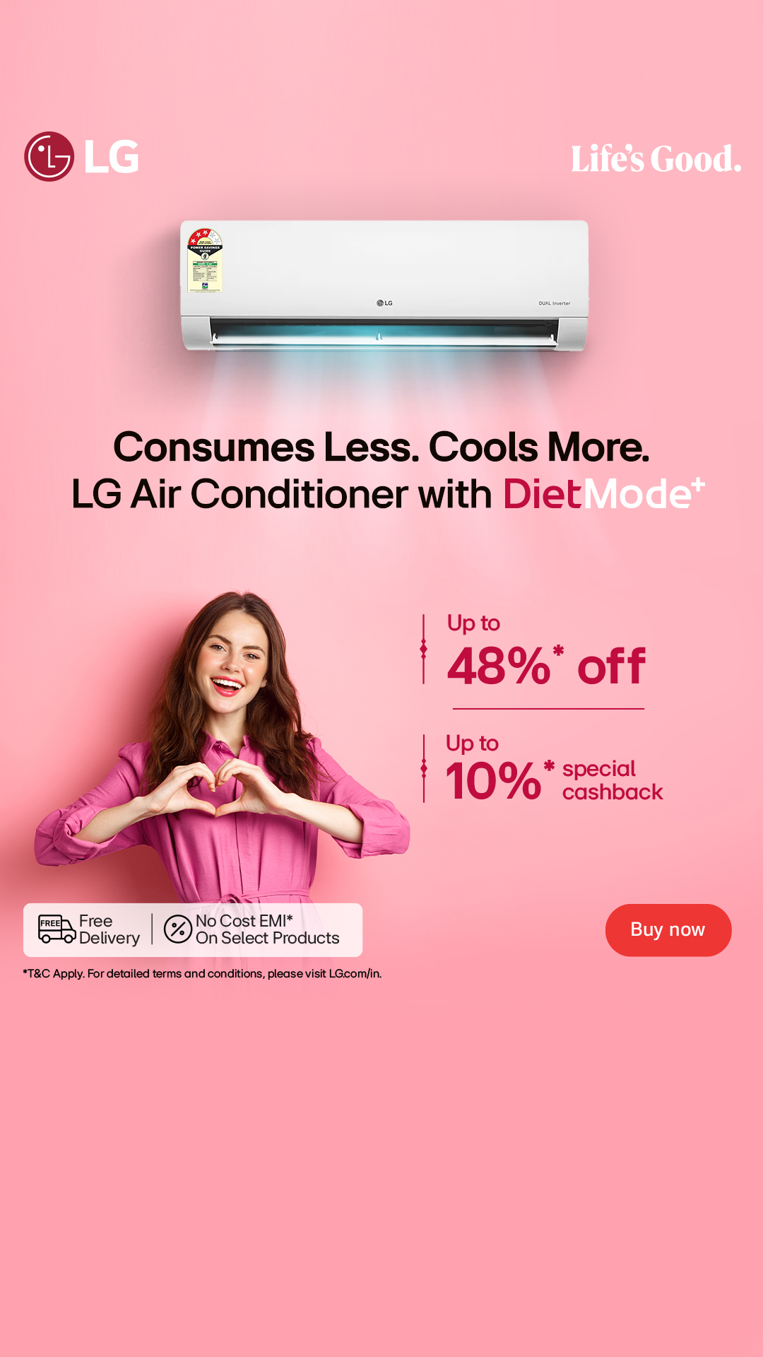 LG Global Facebook ad
