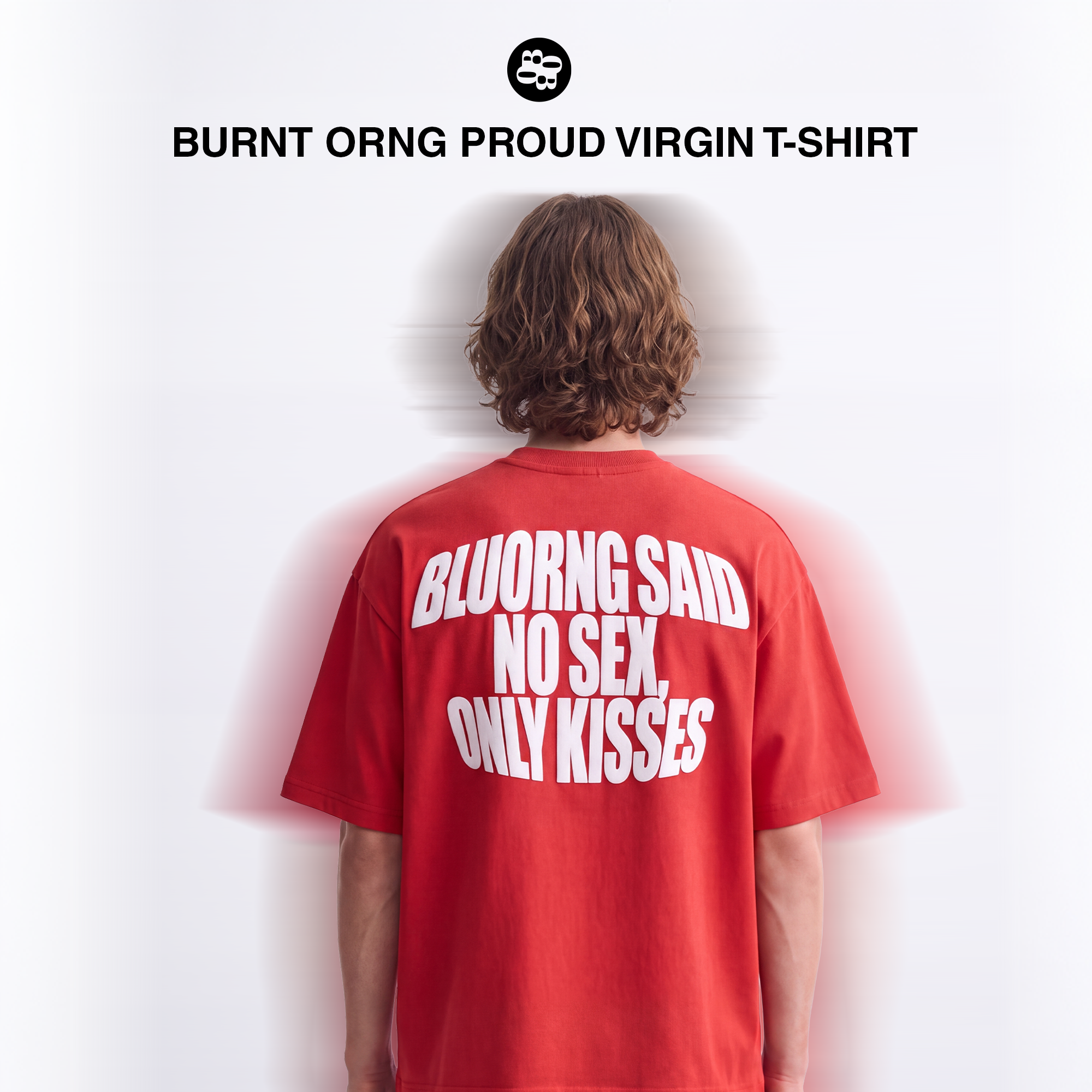 Bluorng Facebook ad: Burnt Orng Proud Virgin T-Shirt
