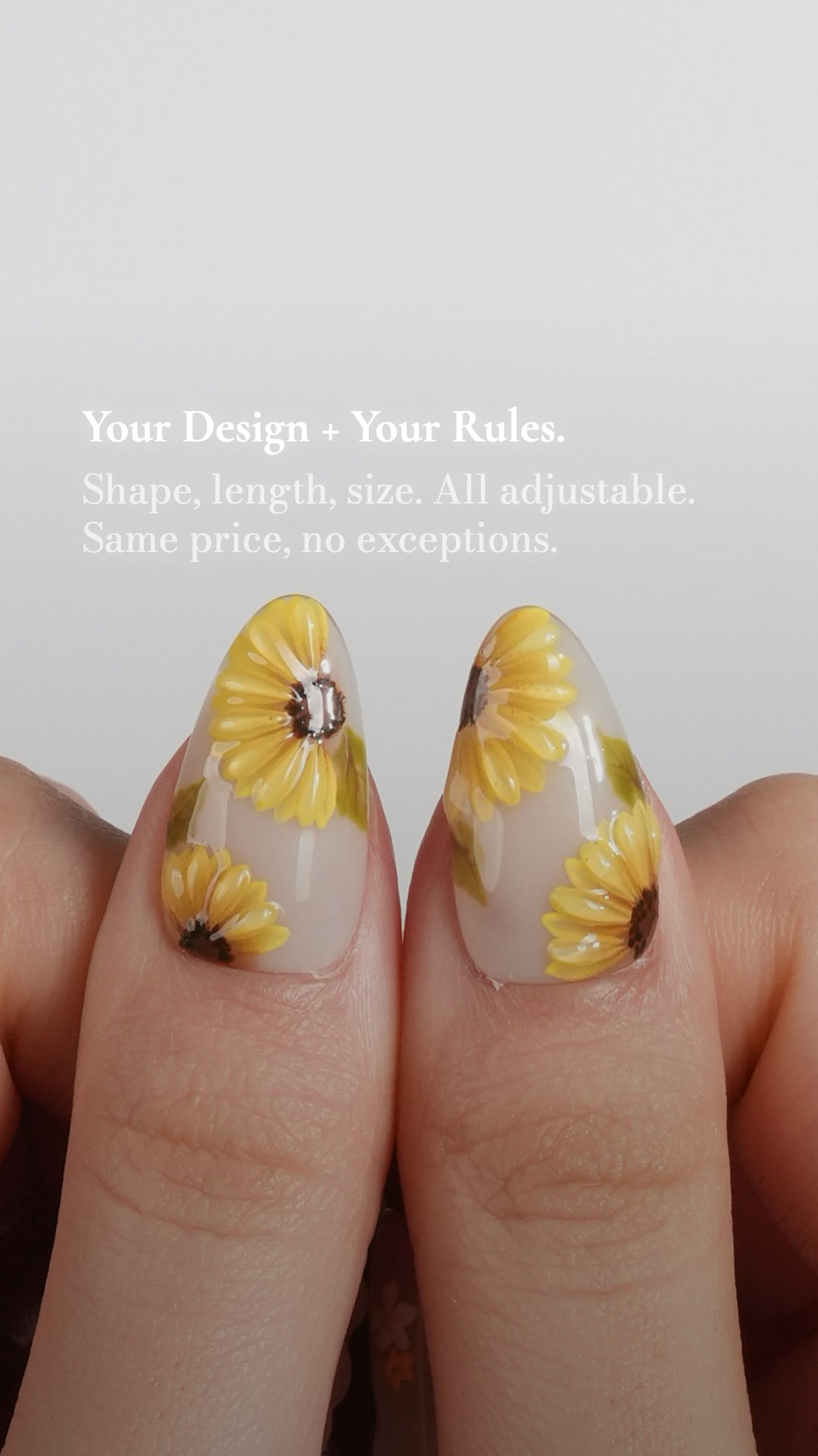 Joyeenails Shop Facebook ad: That set in your cart isn't going to wear itself.