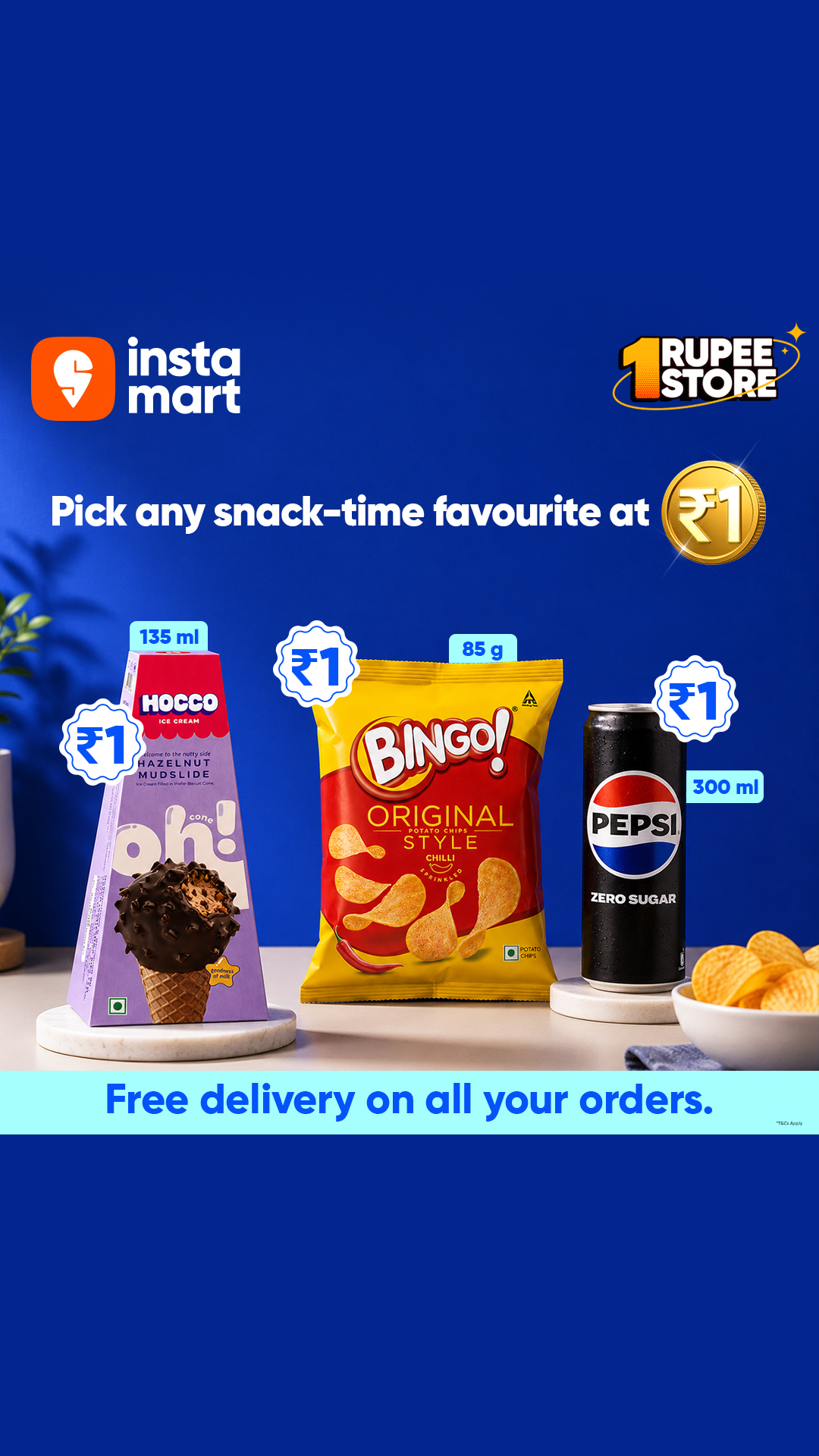 Swiggy Instamart Facebook ad