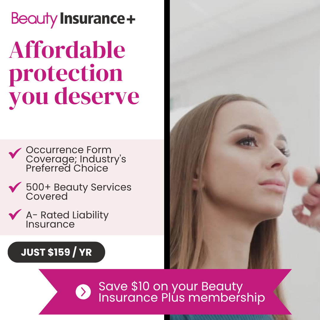 Beauty Insurance + Facebook ad