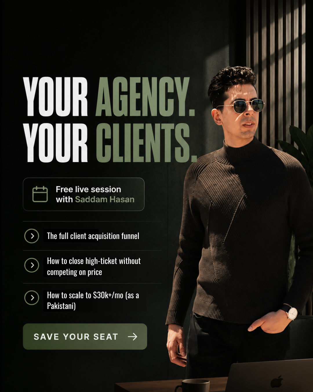 Reality Cheque Facebook ad: Join the Free Live Training on June 13th, Limited Spots.