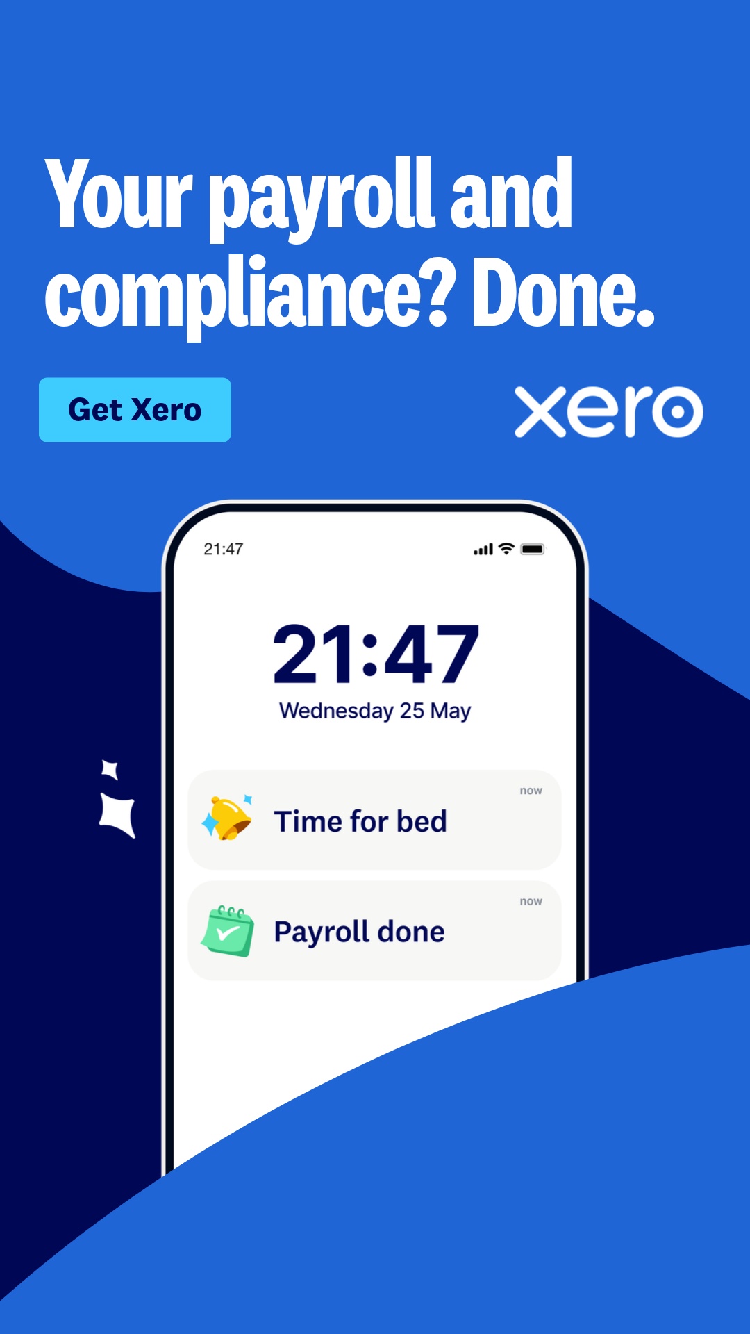 Xero Facebook ad