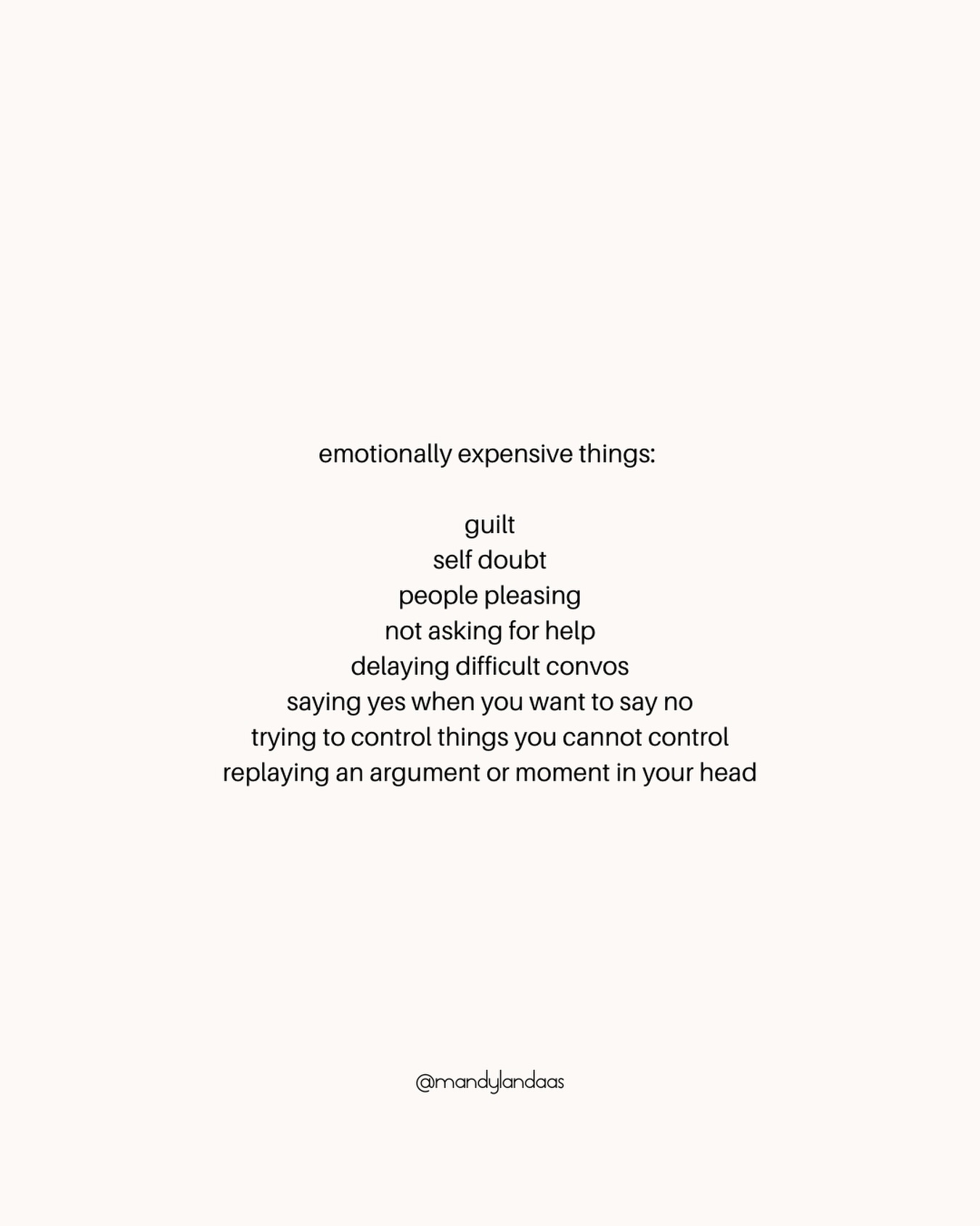 Mandy Landaas Facebook ad: Your energy is valuable.