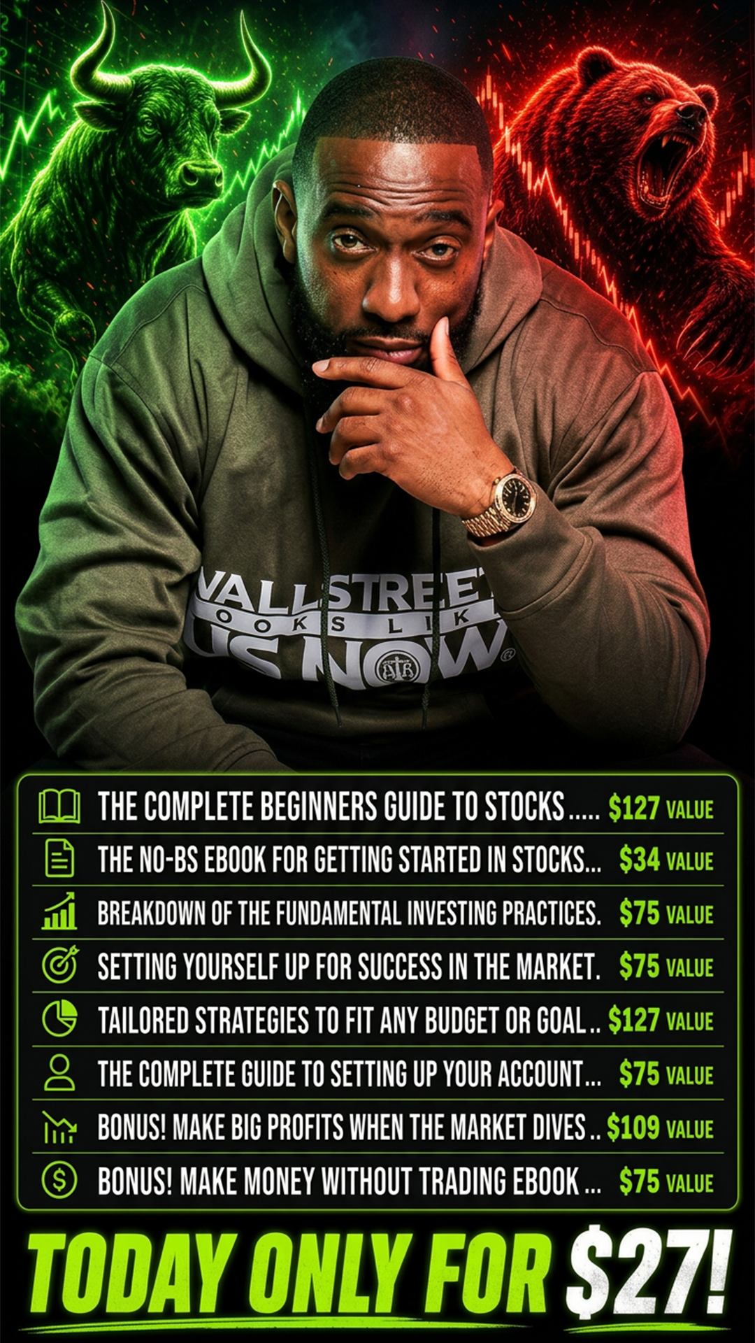 Wall Street Trapper Facebook ad