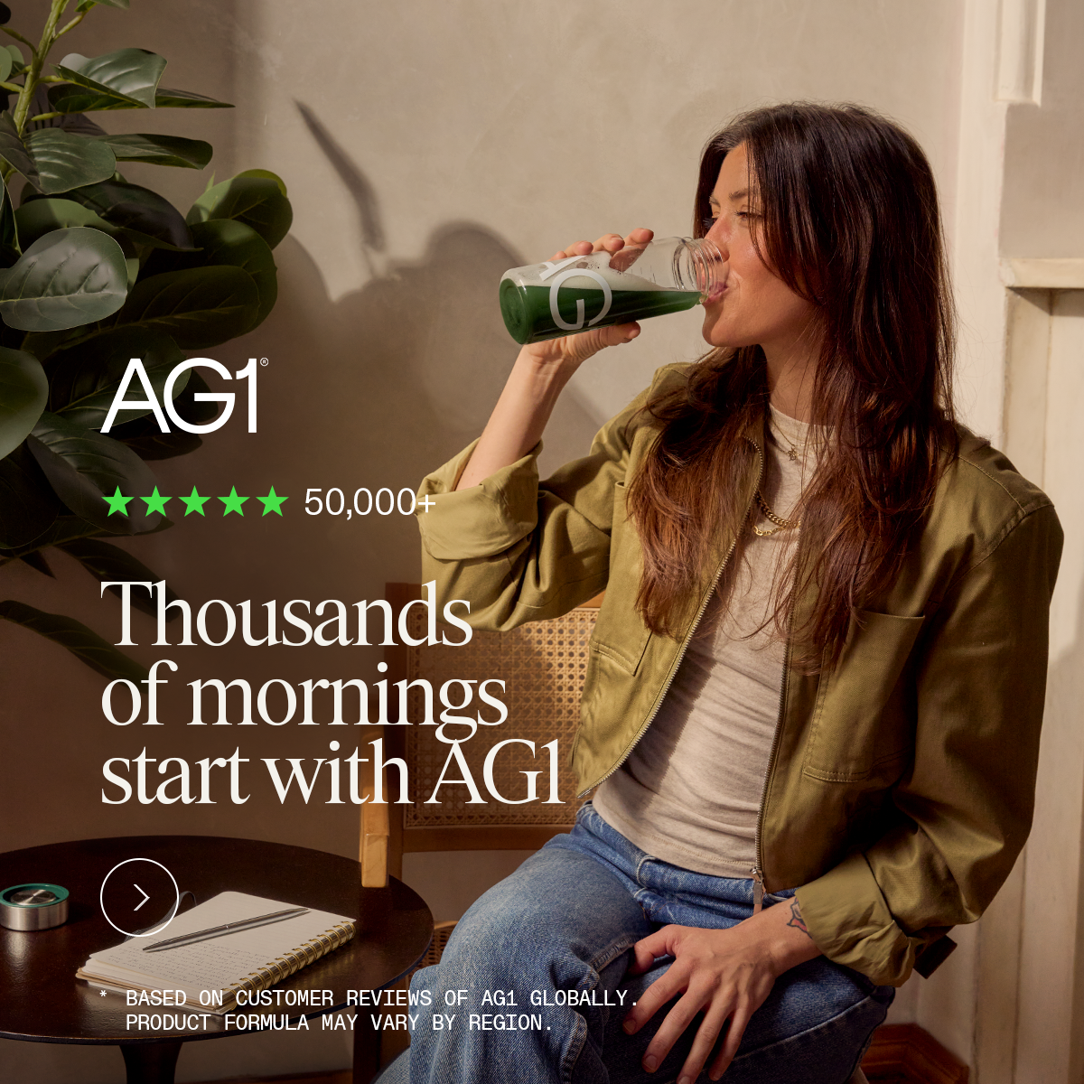 AG1 by Athletic Greens Facebook ad
