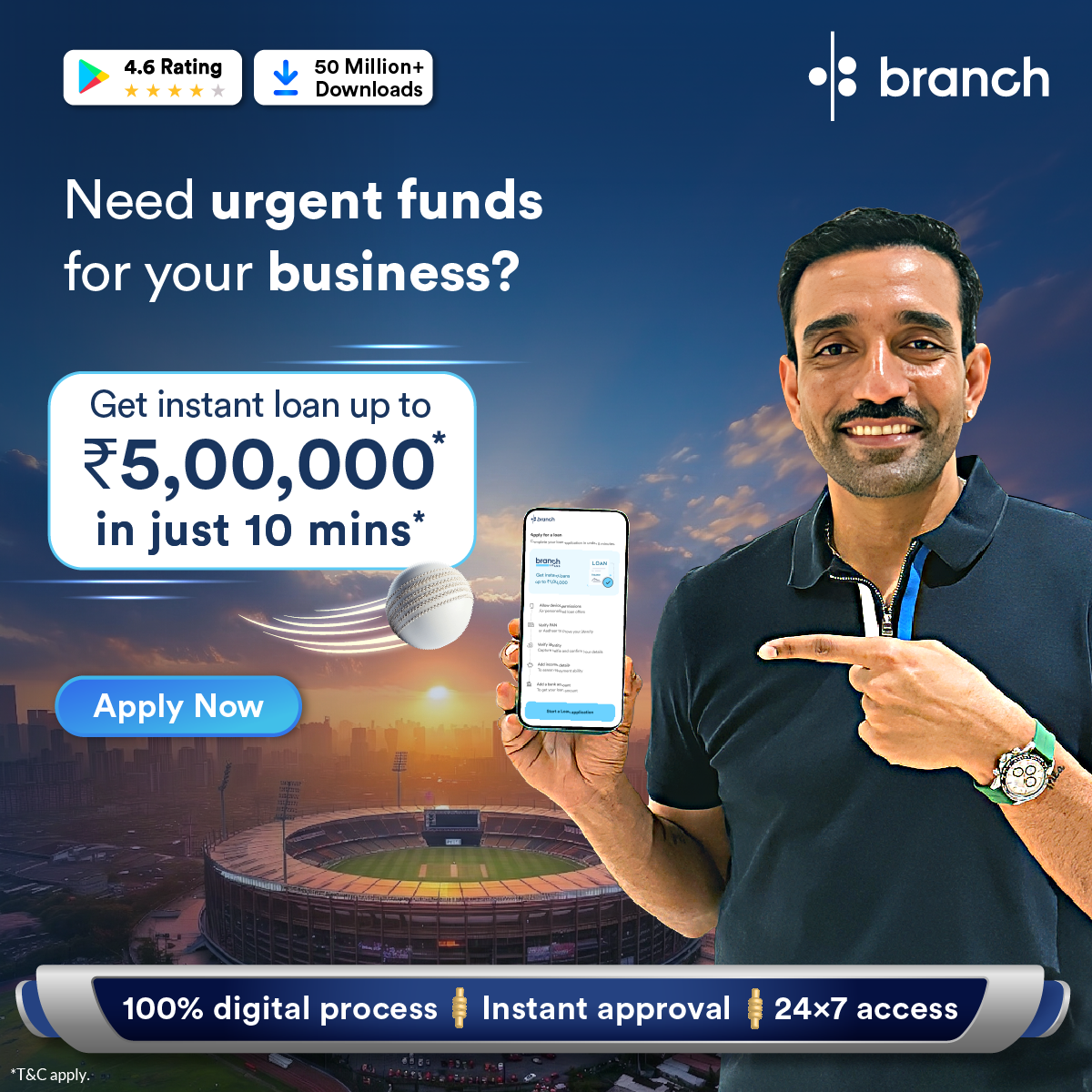 Branch International - India Facebook ad