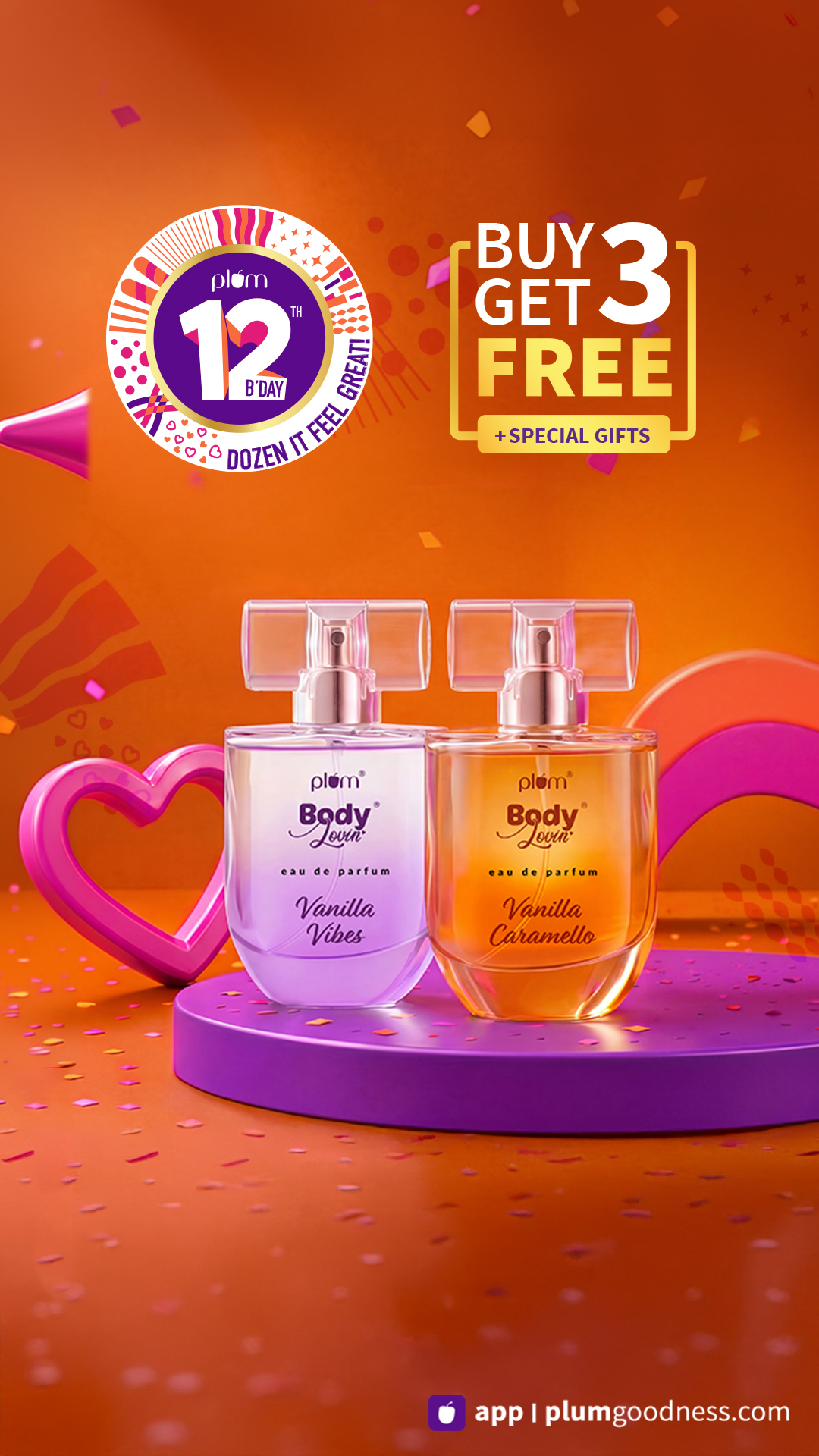 Plum BodyLovin' Facebook ad
