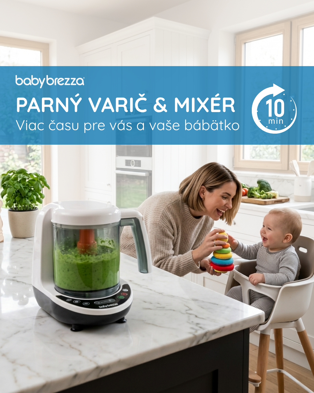 Baby Brezza Slovensko Facebook ad