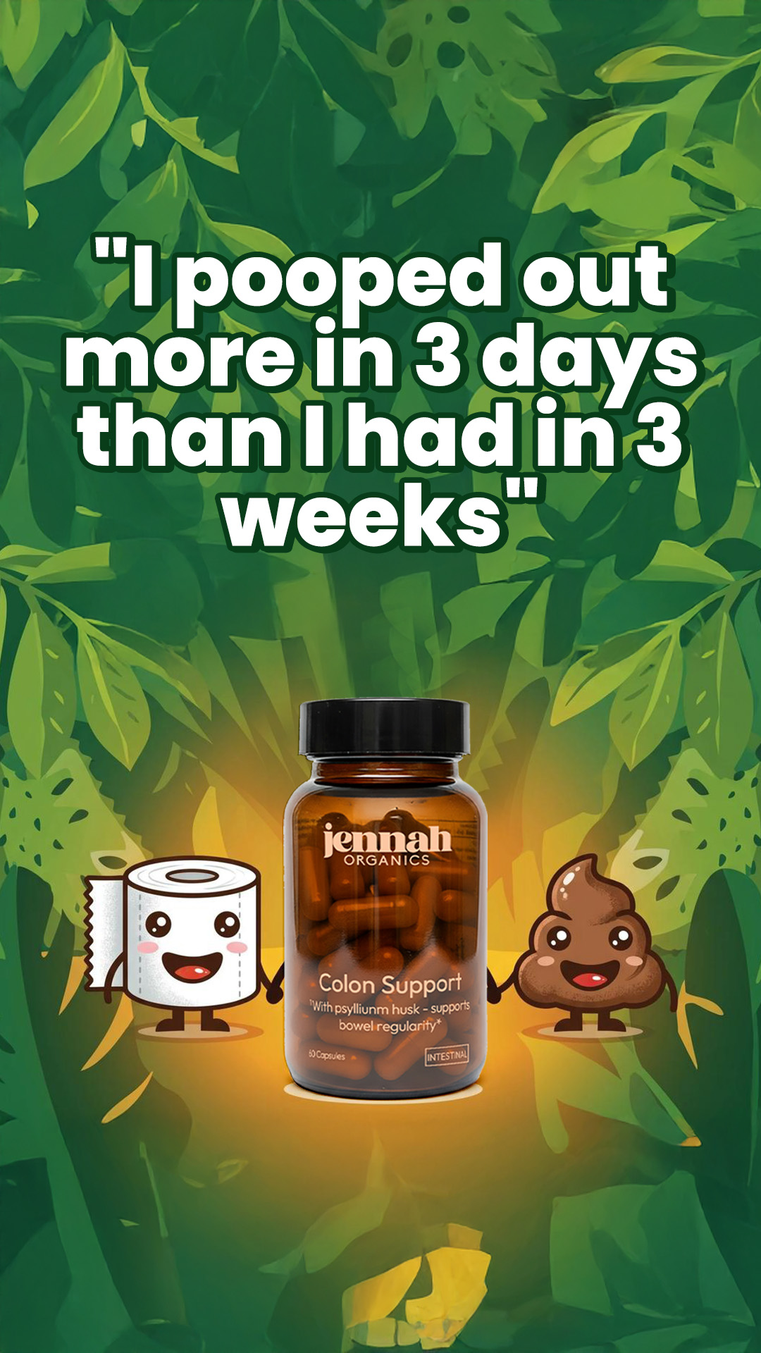 Jennah Organics Facebook ad