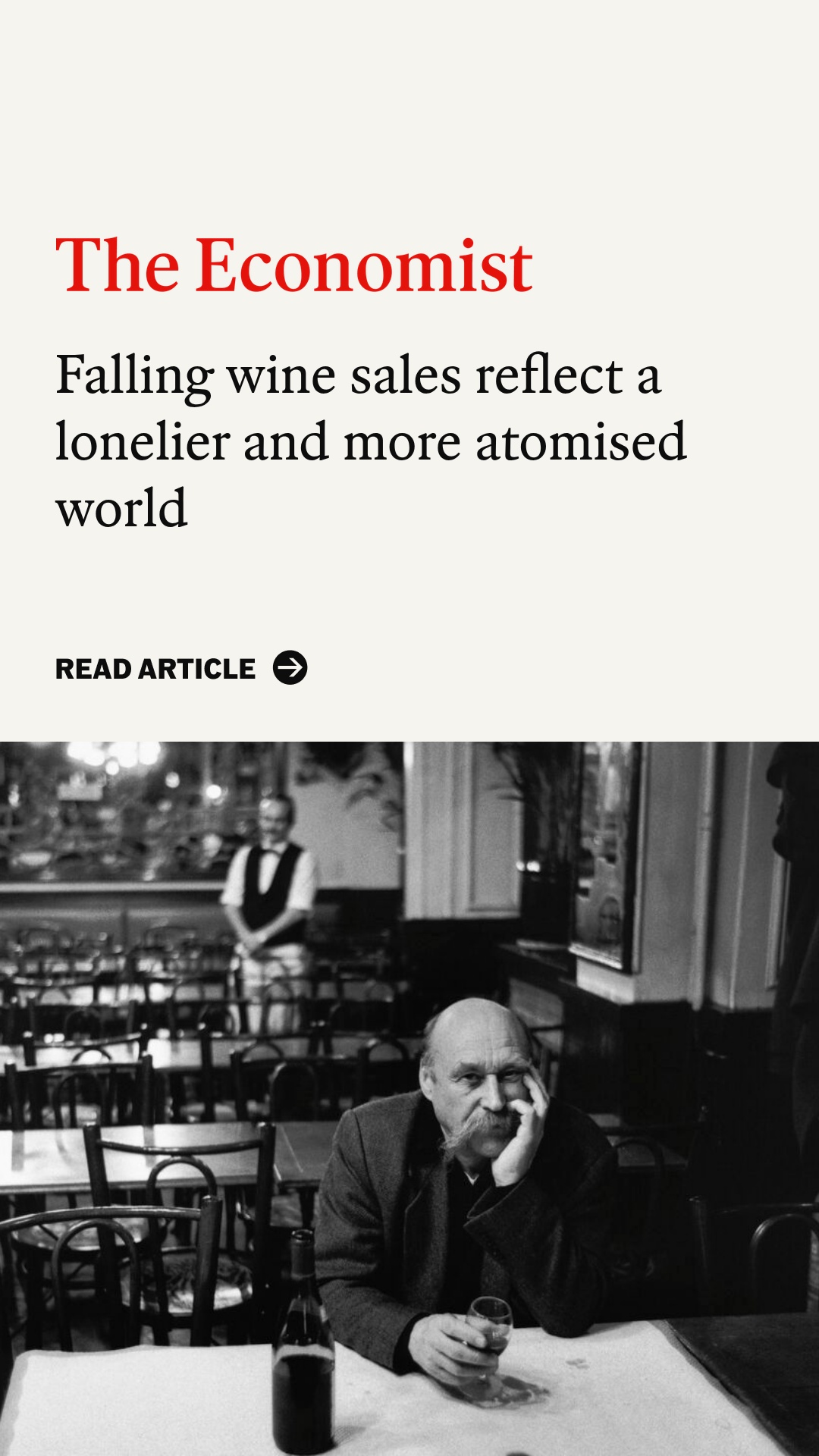 The Economist Facebook ad