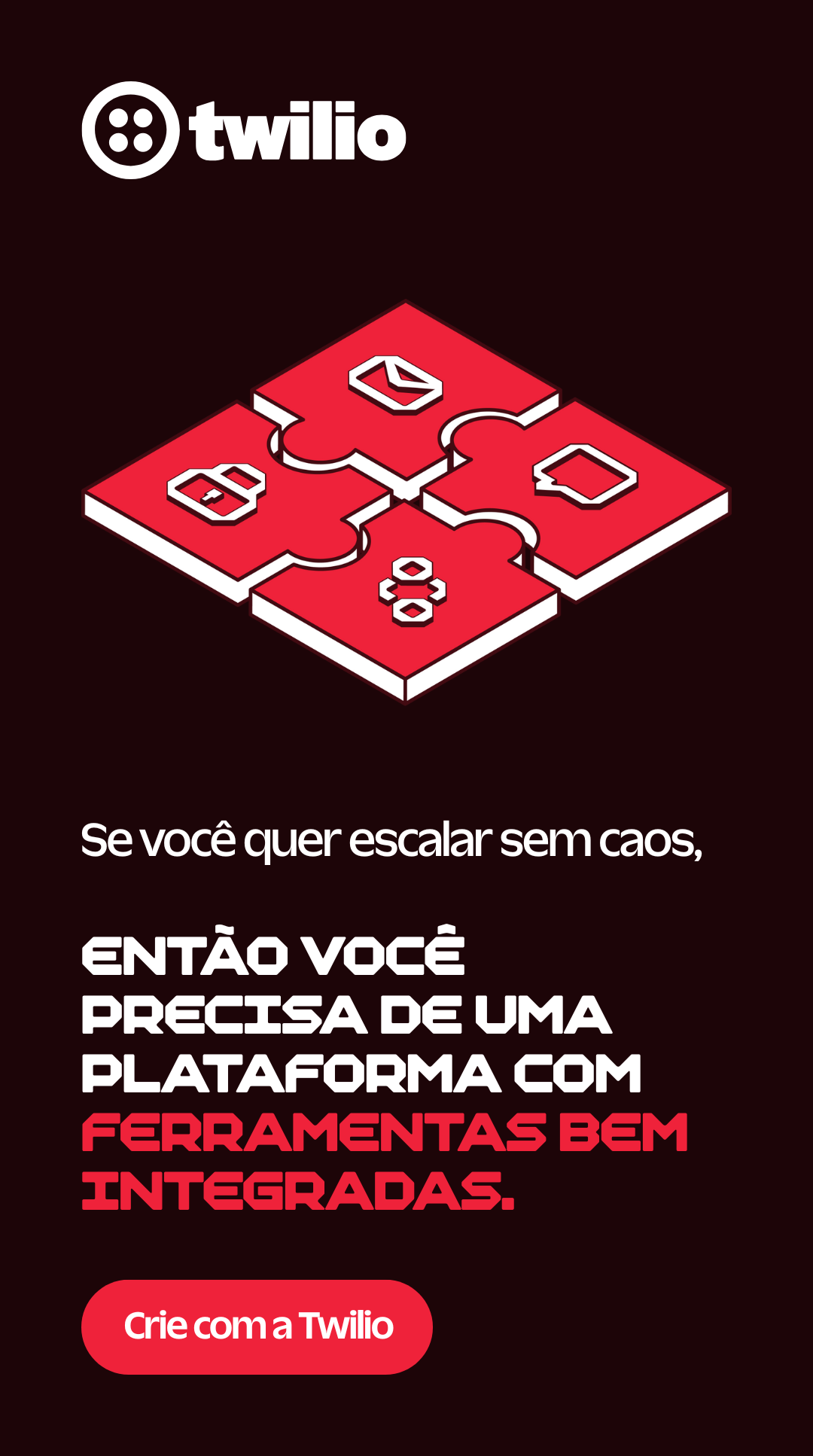 Twilio Facebook ad