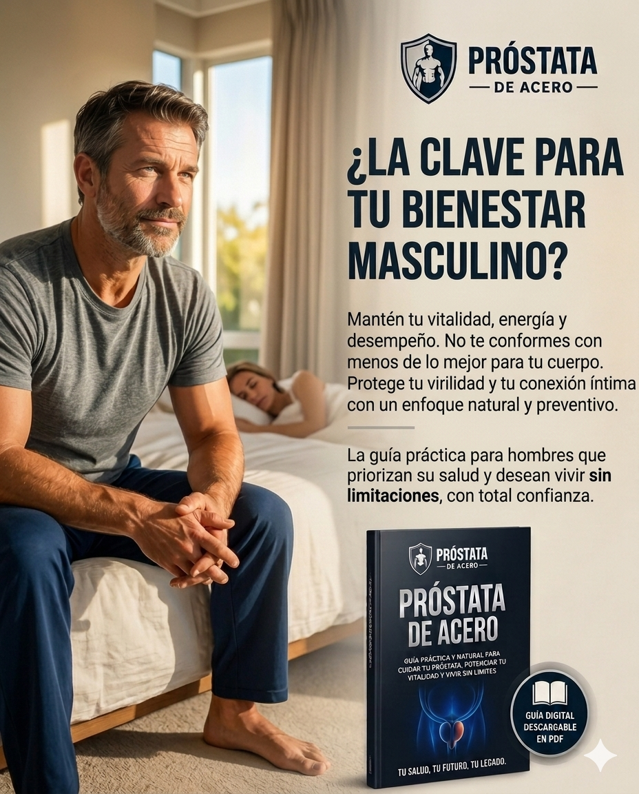 Motívate Día a Día Facebook ad: Método Próstata de Acero, Solo $12 USD