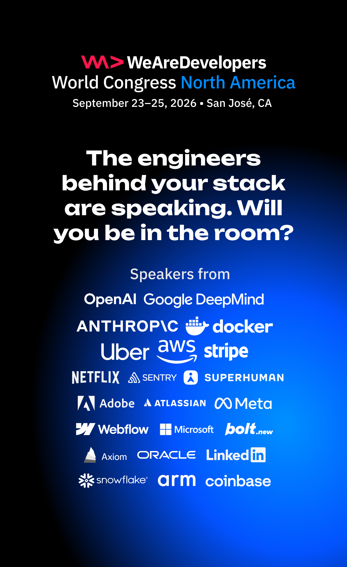 WeAreDevelopers Facebook ad