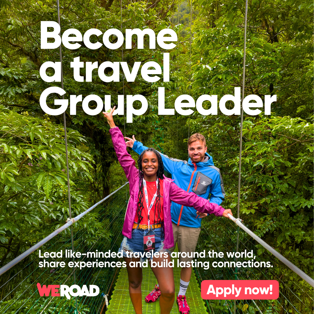 WeRoad Travel Facebook ad