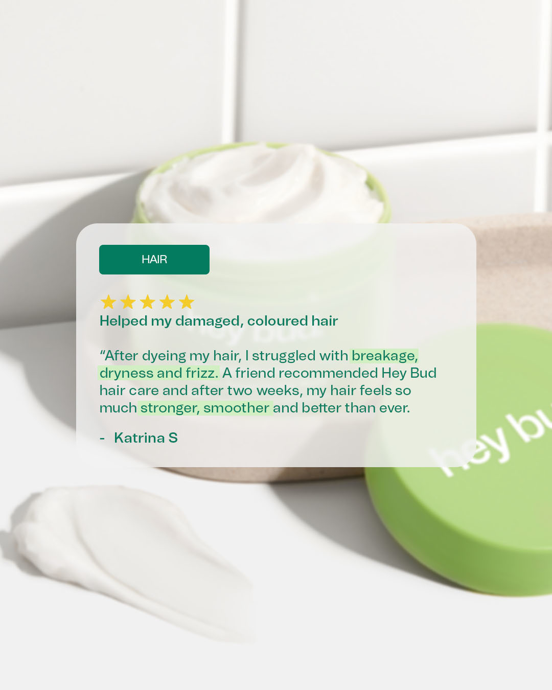 Hey Bud Skincare Facebook ad