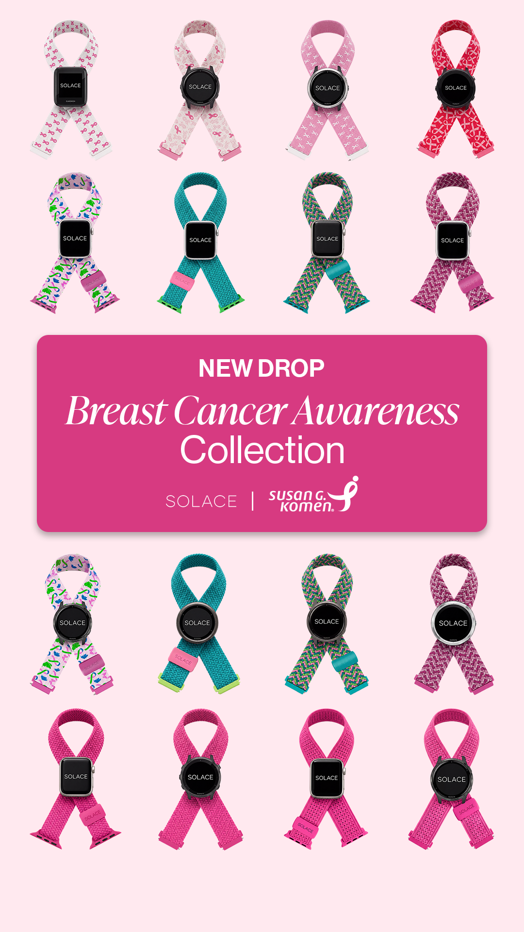 ms_sowell Facebook ad: Solace Bands × Susan G. Komen