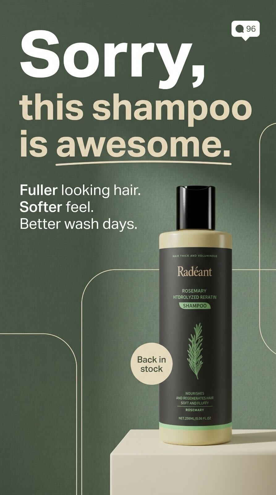 Radiant Root Facebook ad