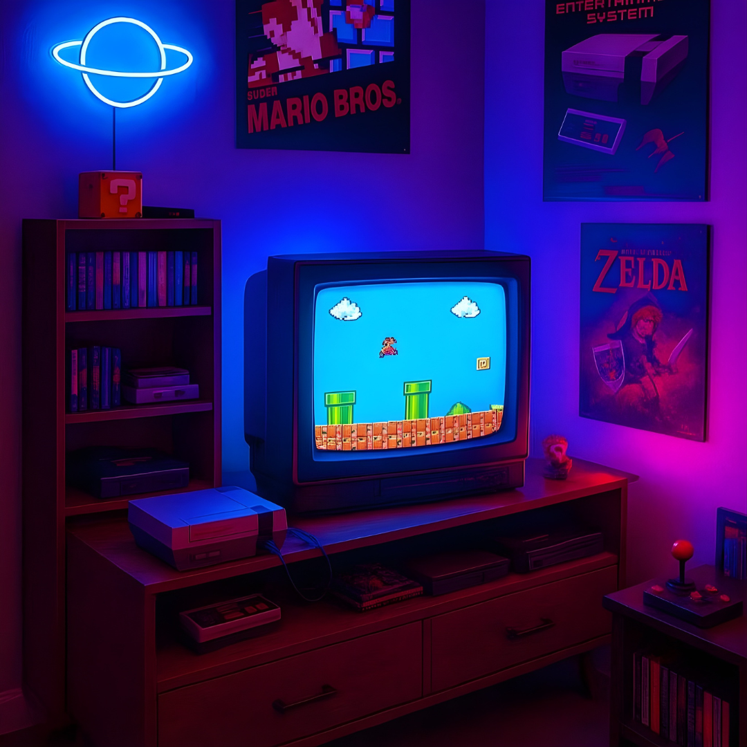 Retrops Arcade Facebook ad