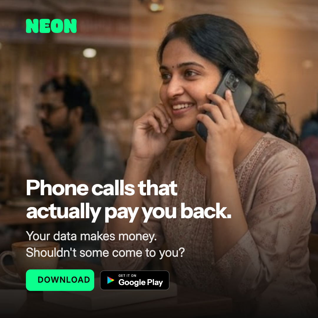 Neon Mobile Facebook ad