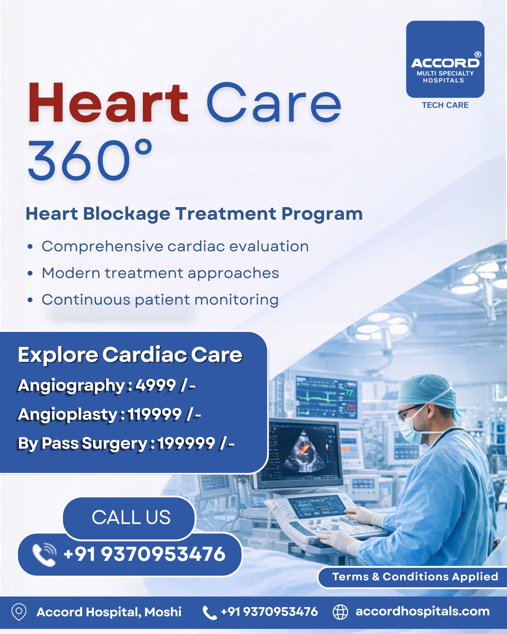 Accord Hospital Facebook ad: Your heart deserves expert care