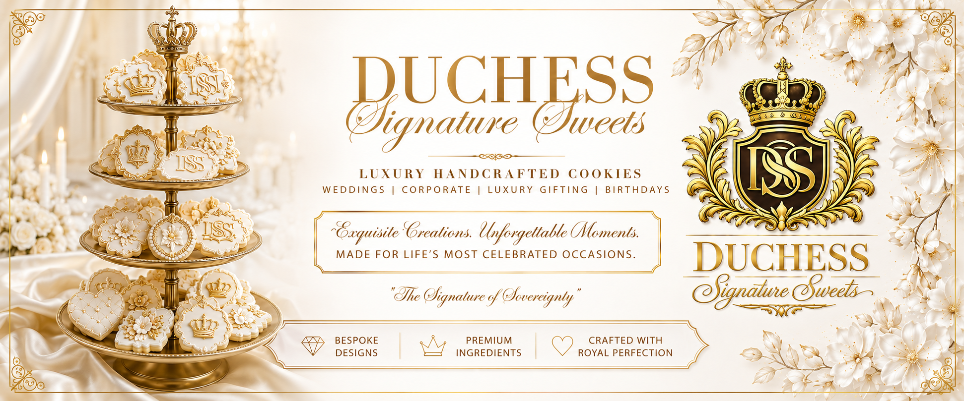Duchess Signature Sweets Facebook ad: Duchess Signature Sweets is a premier online luxury…