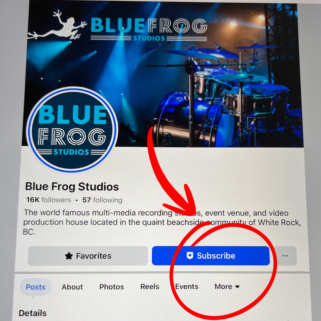 Blue Frog Studios Facebook ad: We’re building something cool - be part of…