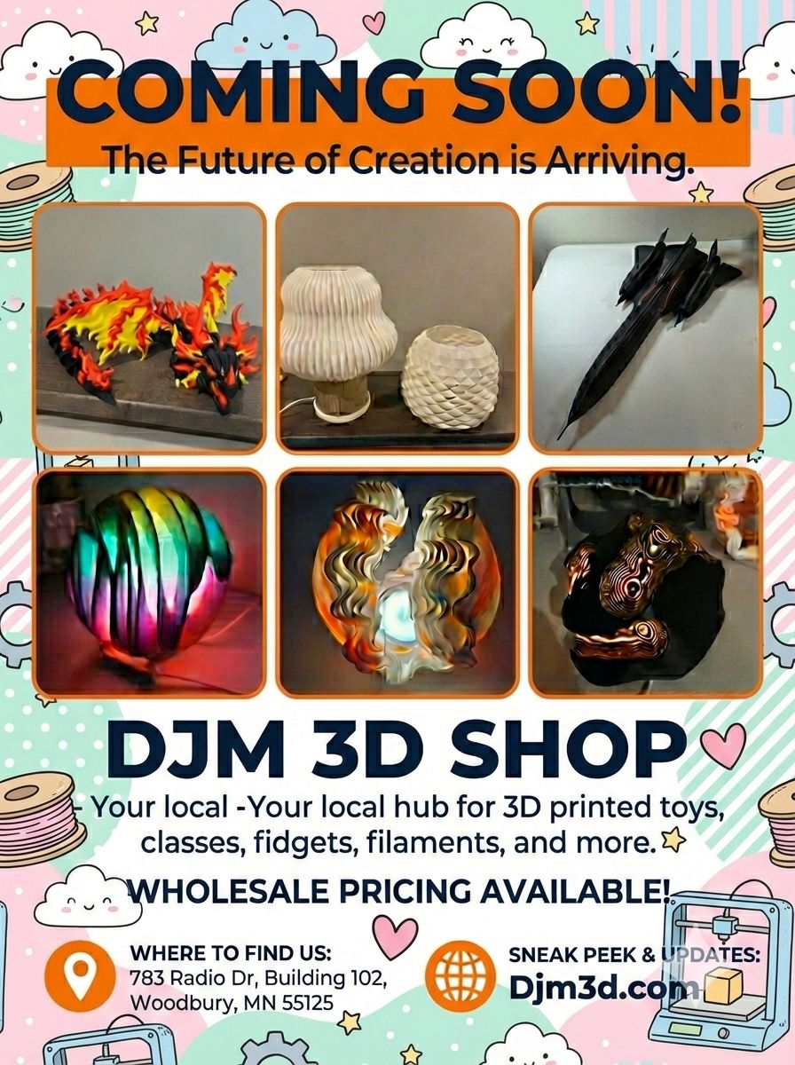Djm3d LLC Facebook ad