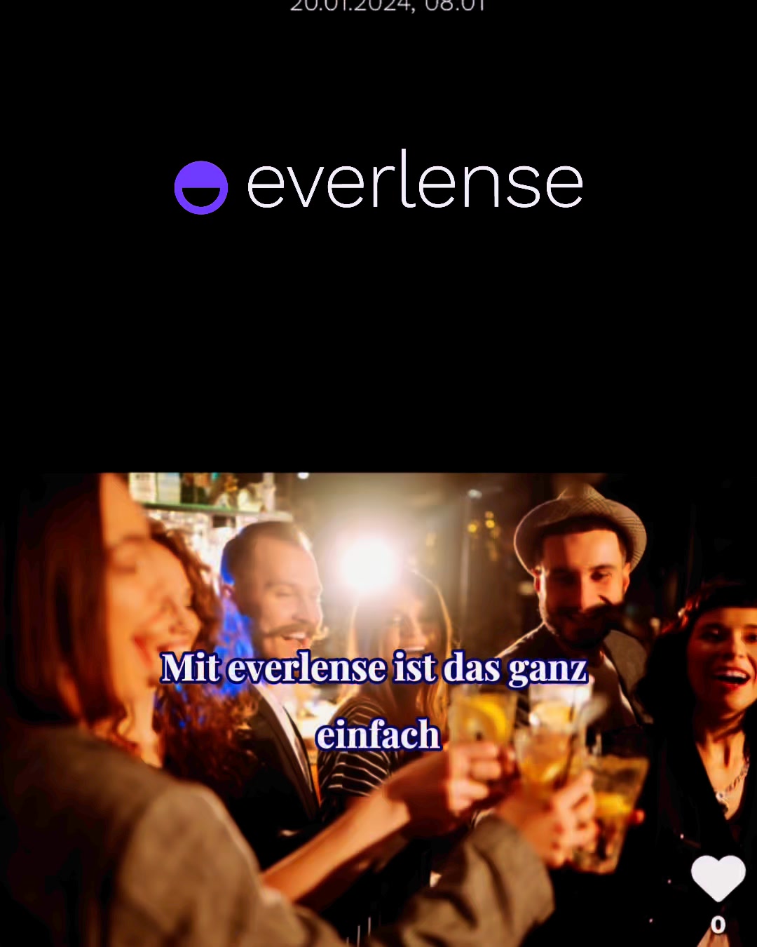 Everlense Facebook ad from May 1, 2025